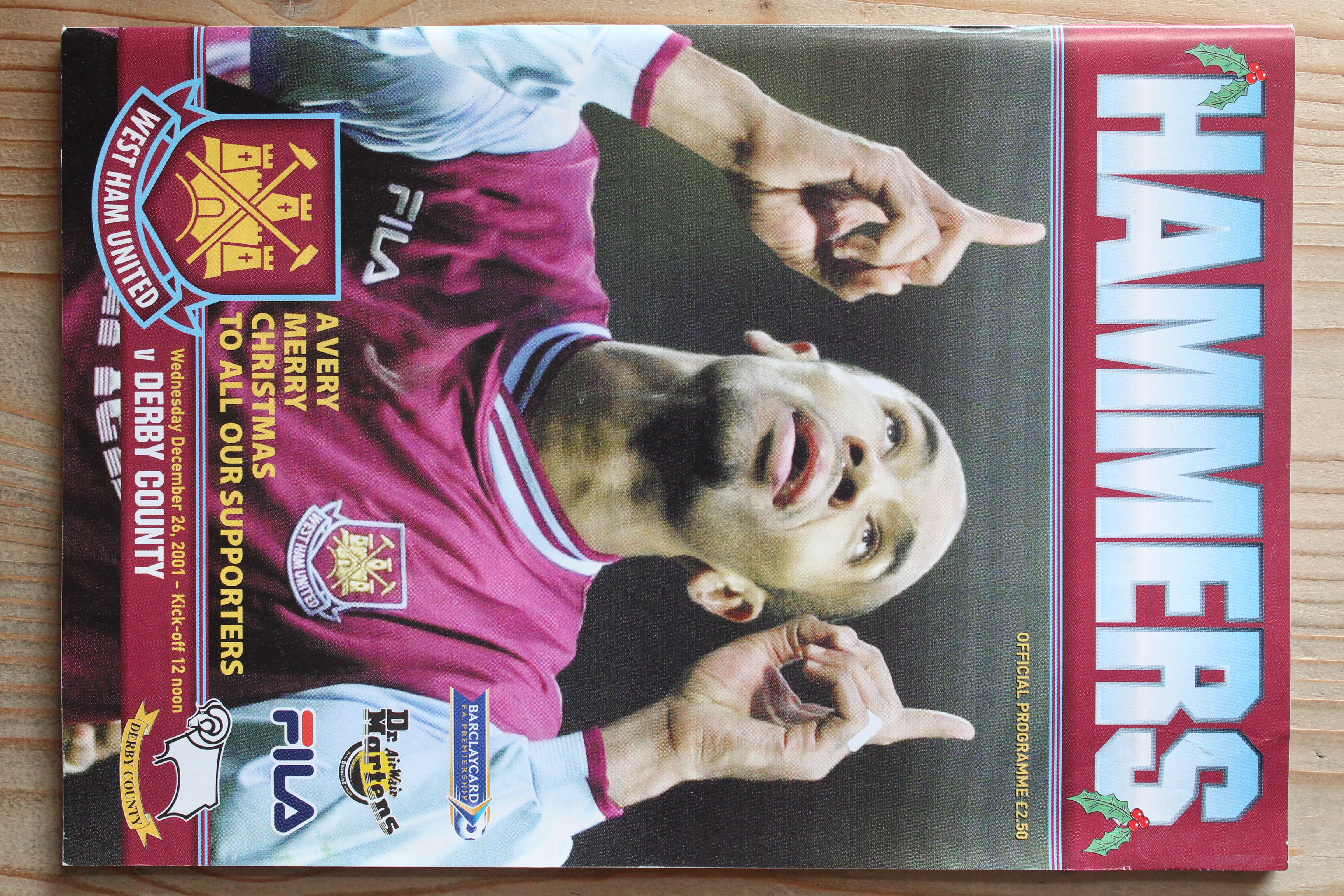 West Ham United FC v Derby County FC