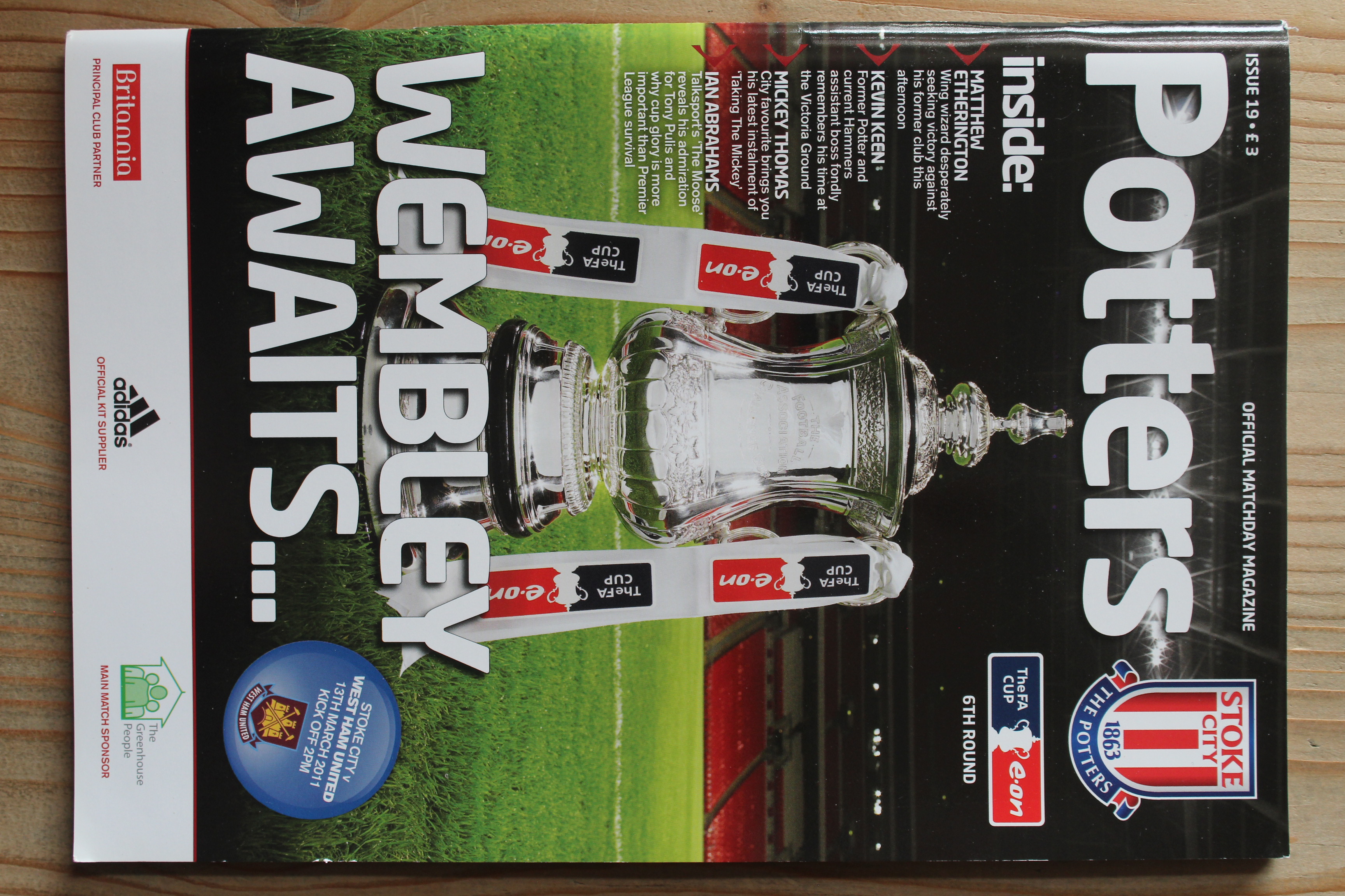 Stoke City FC v West Ham United FC