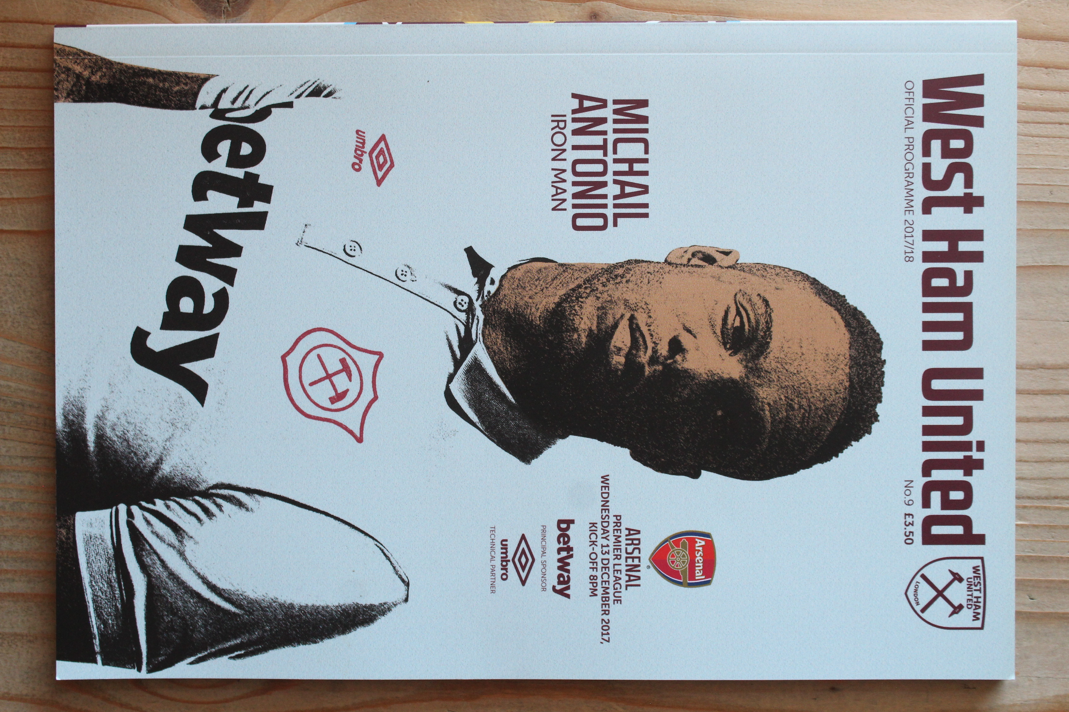 West Ham United FC v Arsenal FC
