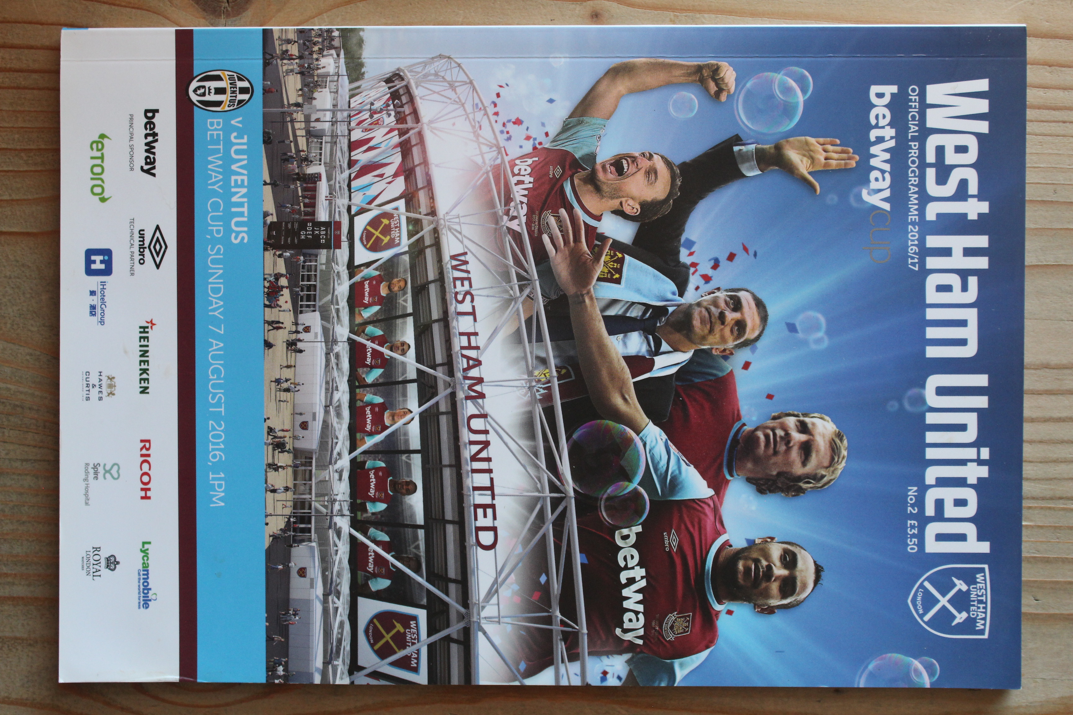 West Ham United FC v Juventus FC