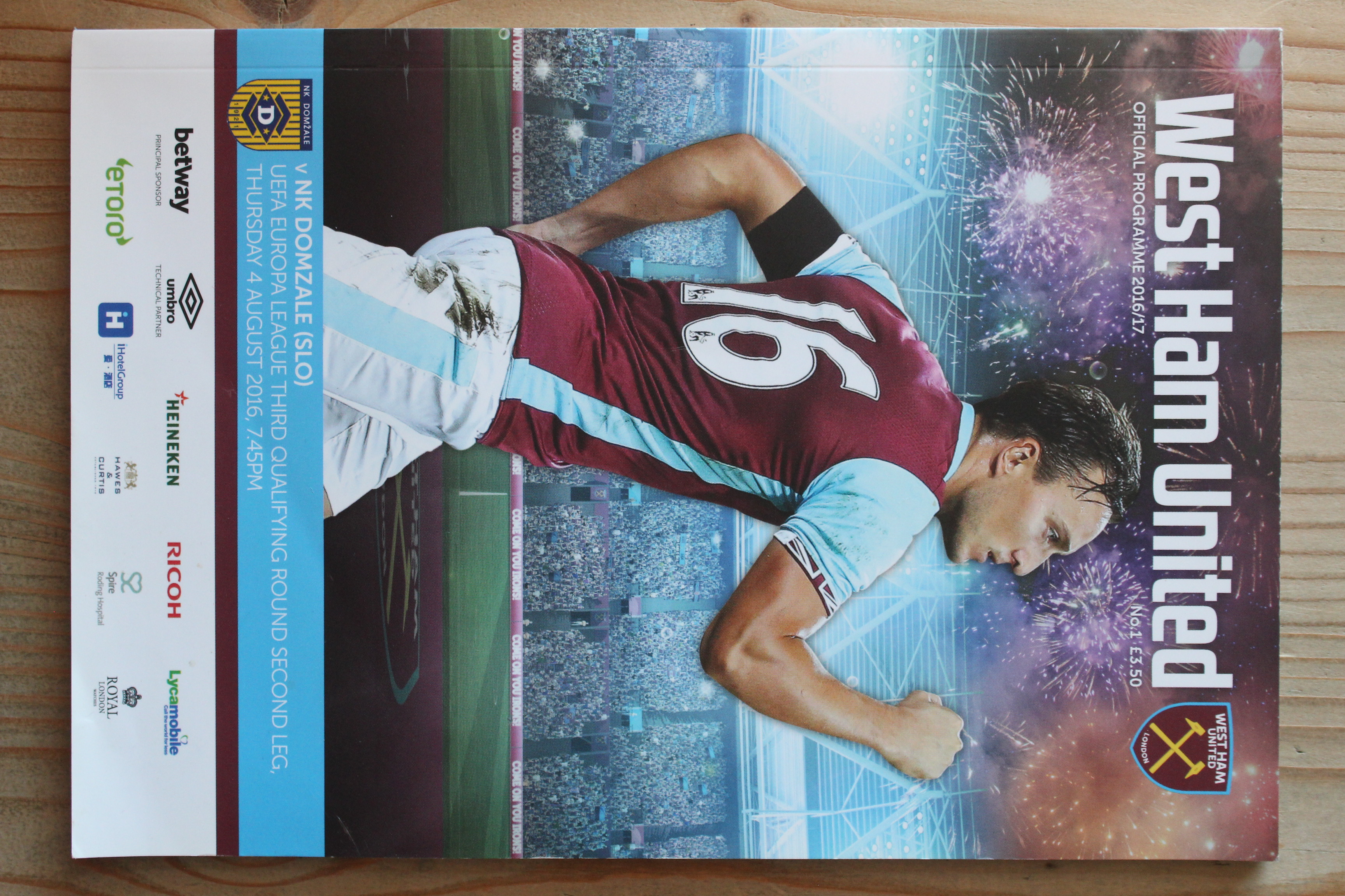 West Ham United FC v NK Domzale