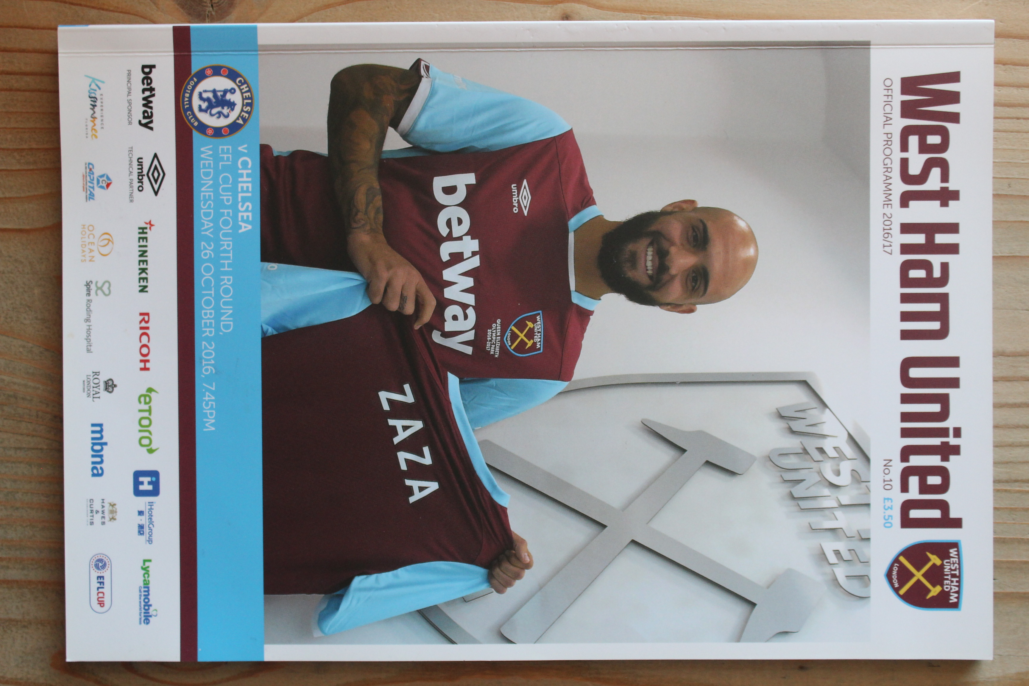 West Ham United FC v Chelsea FC