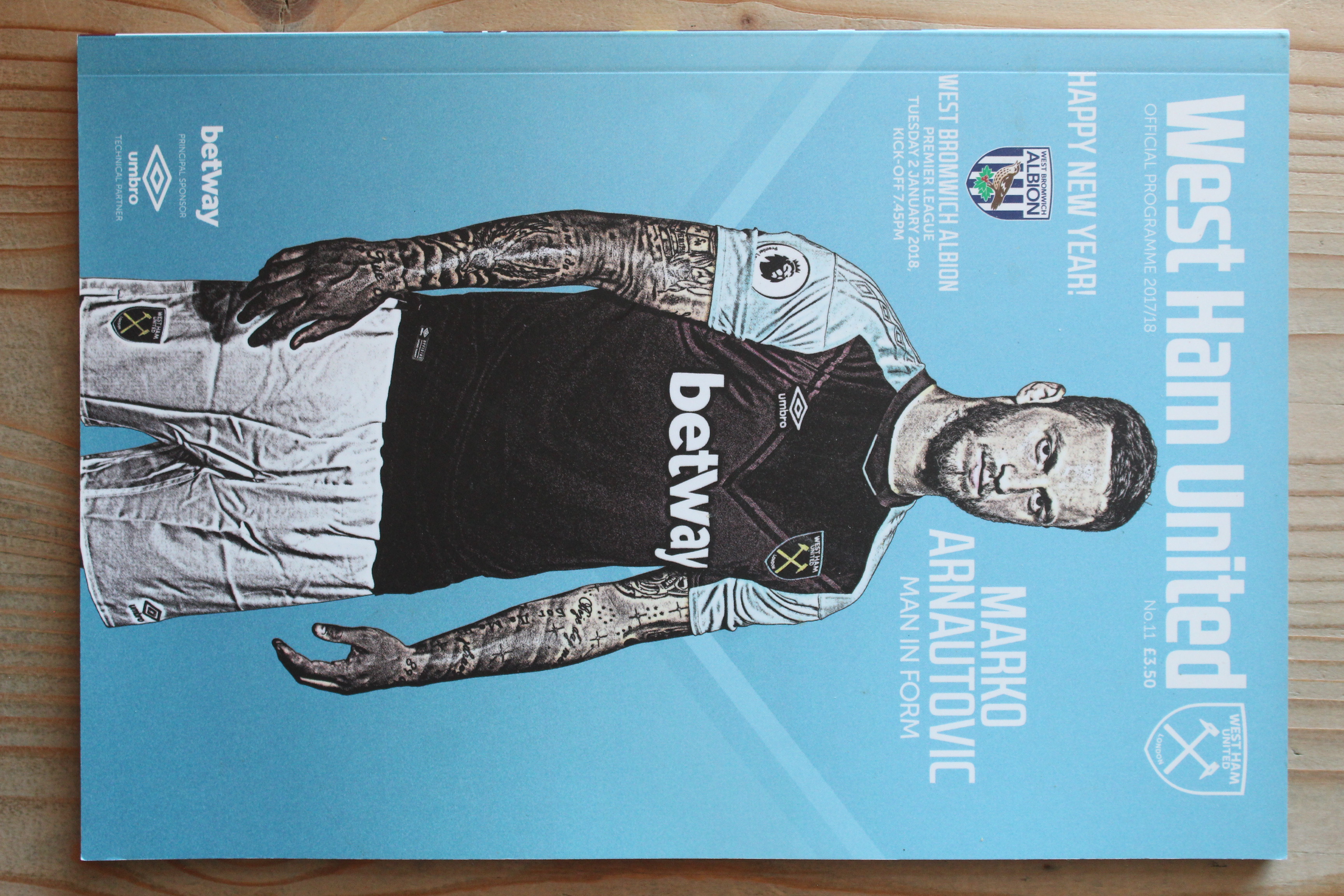West Ham United FC v West Bromwich Albion FC 