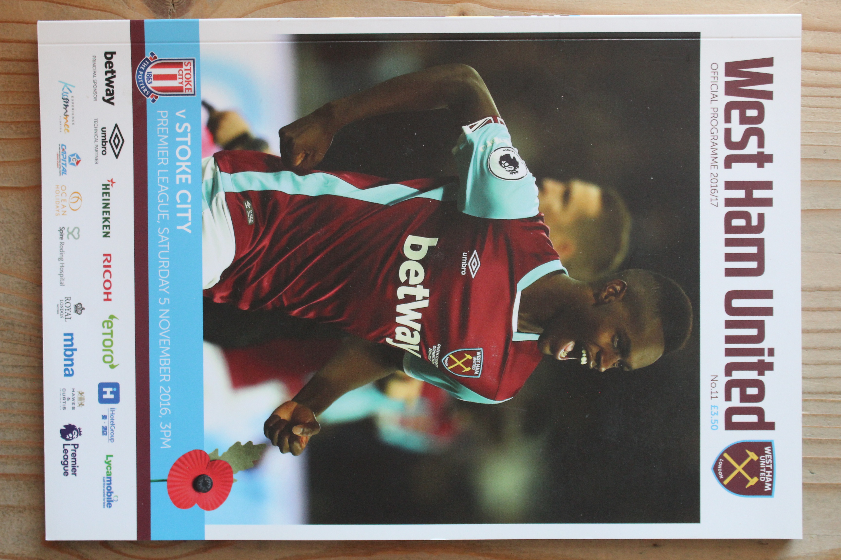 West Ham United FC v Stoke City FC