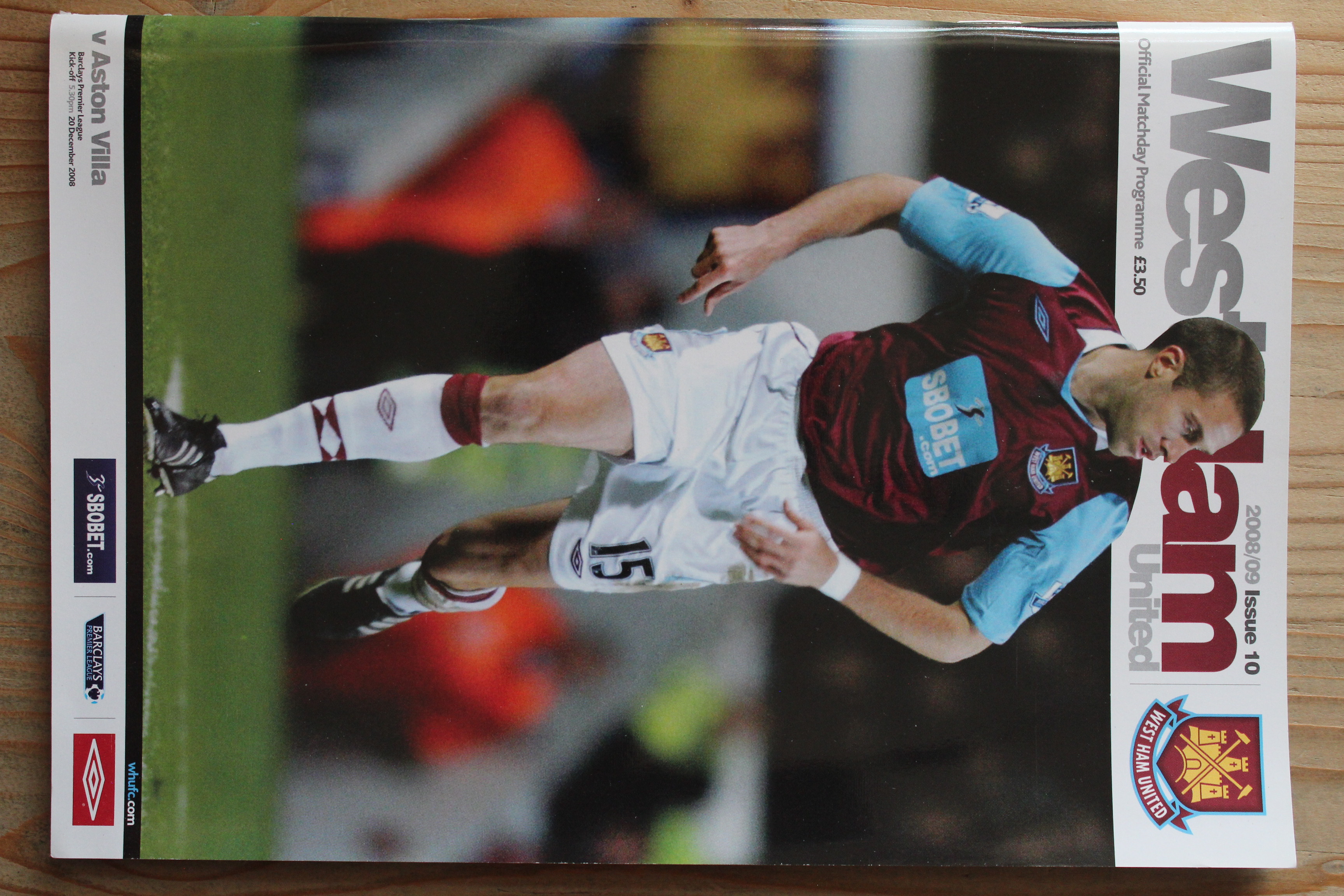 West Ham United FC v Aston Villa FC