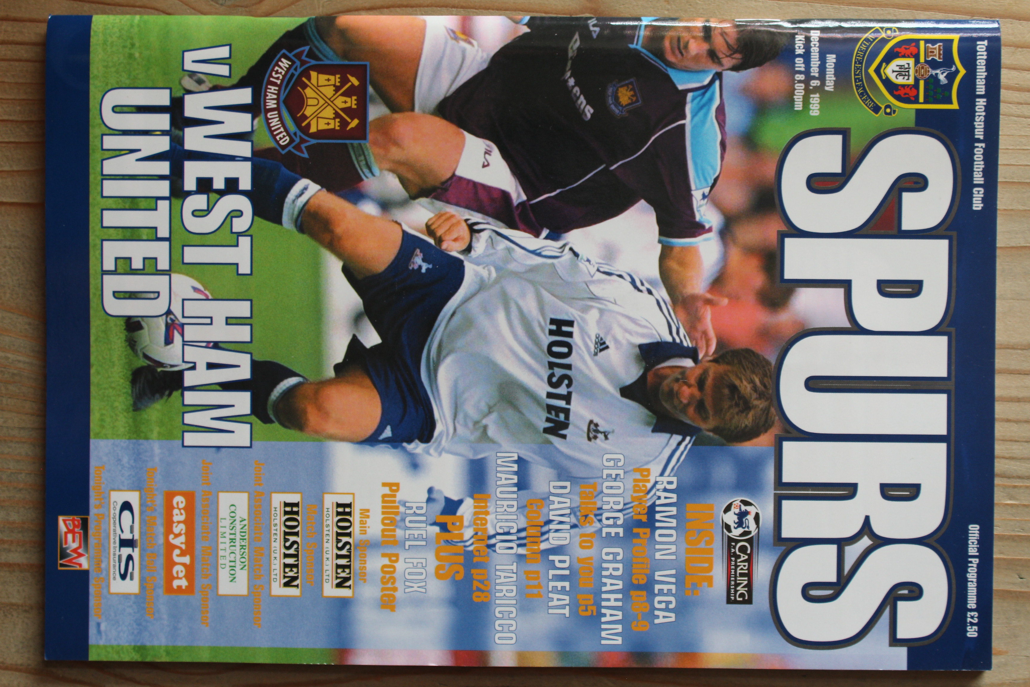 Tottenham Hotspur FC v West Ham United FC