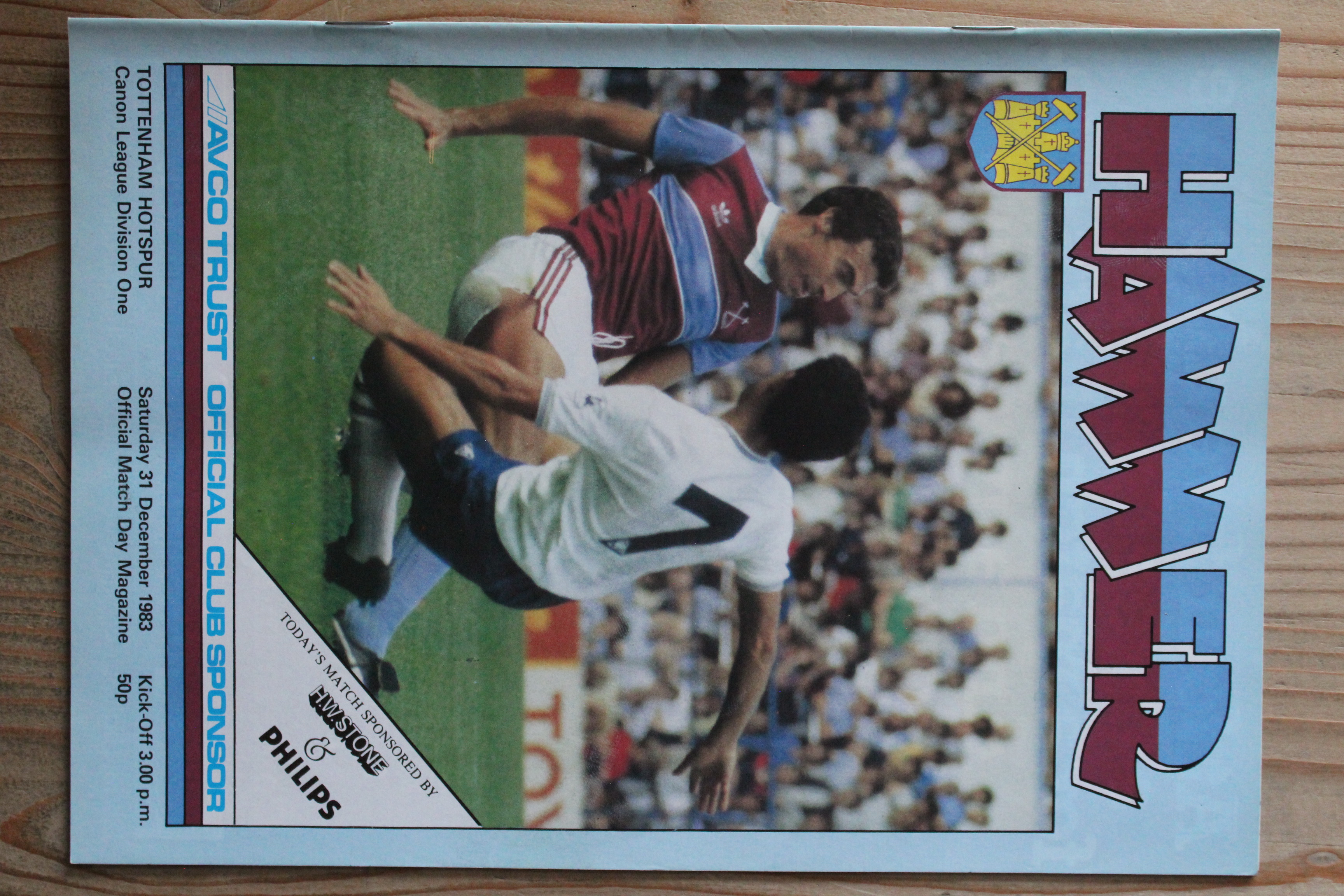 West Ham United FC v Tottenham Hotspur FC