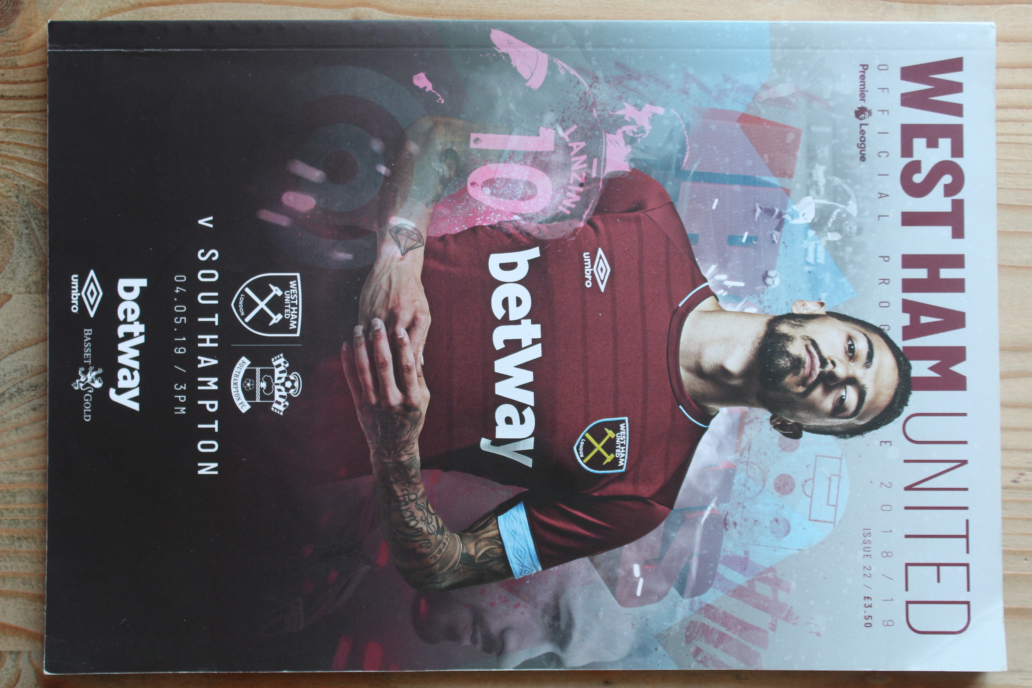 West Ham United FC v Southampton FC