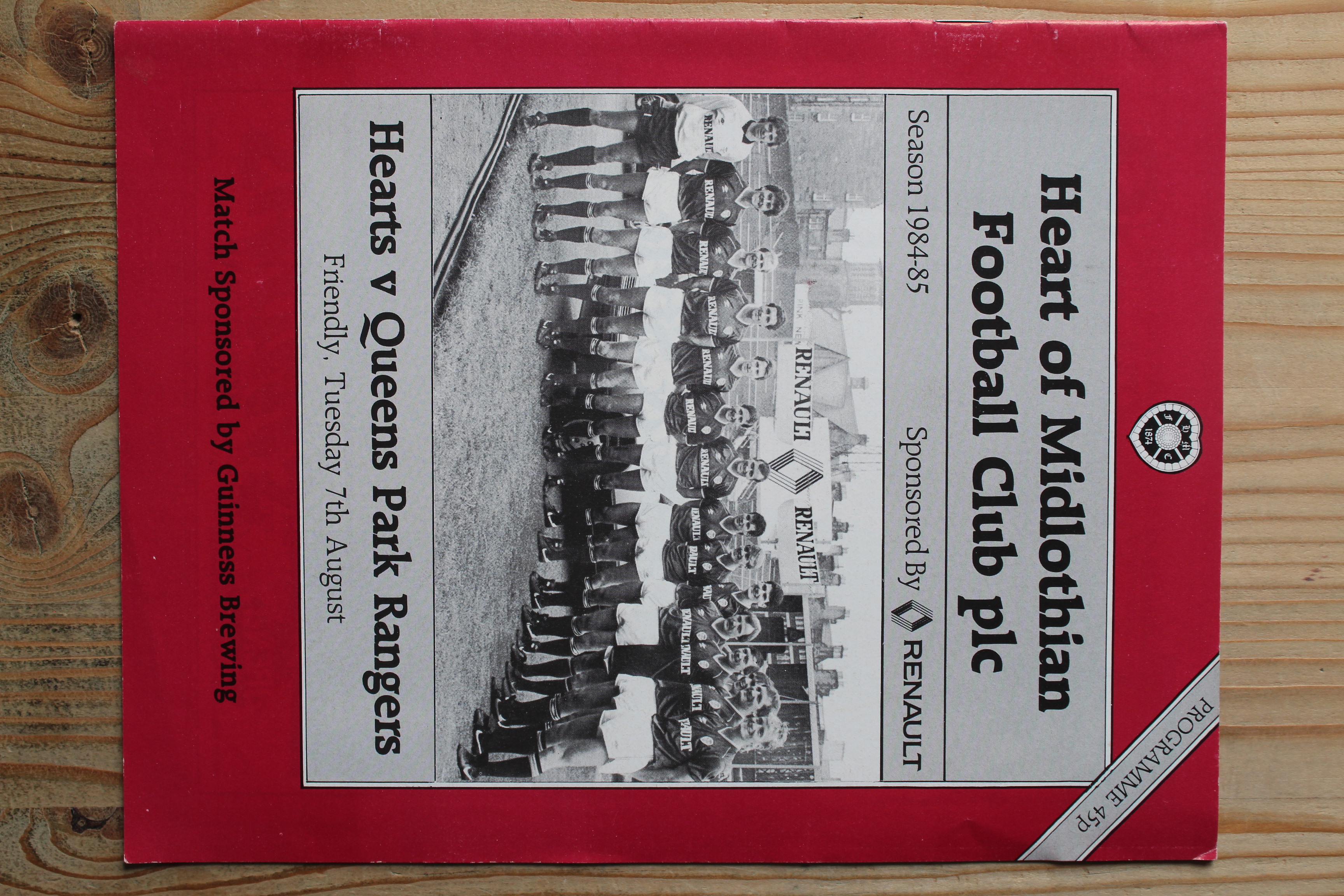 Heart Of Midlothian (Hearts) v Queens Park Rangers FC
