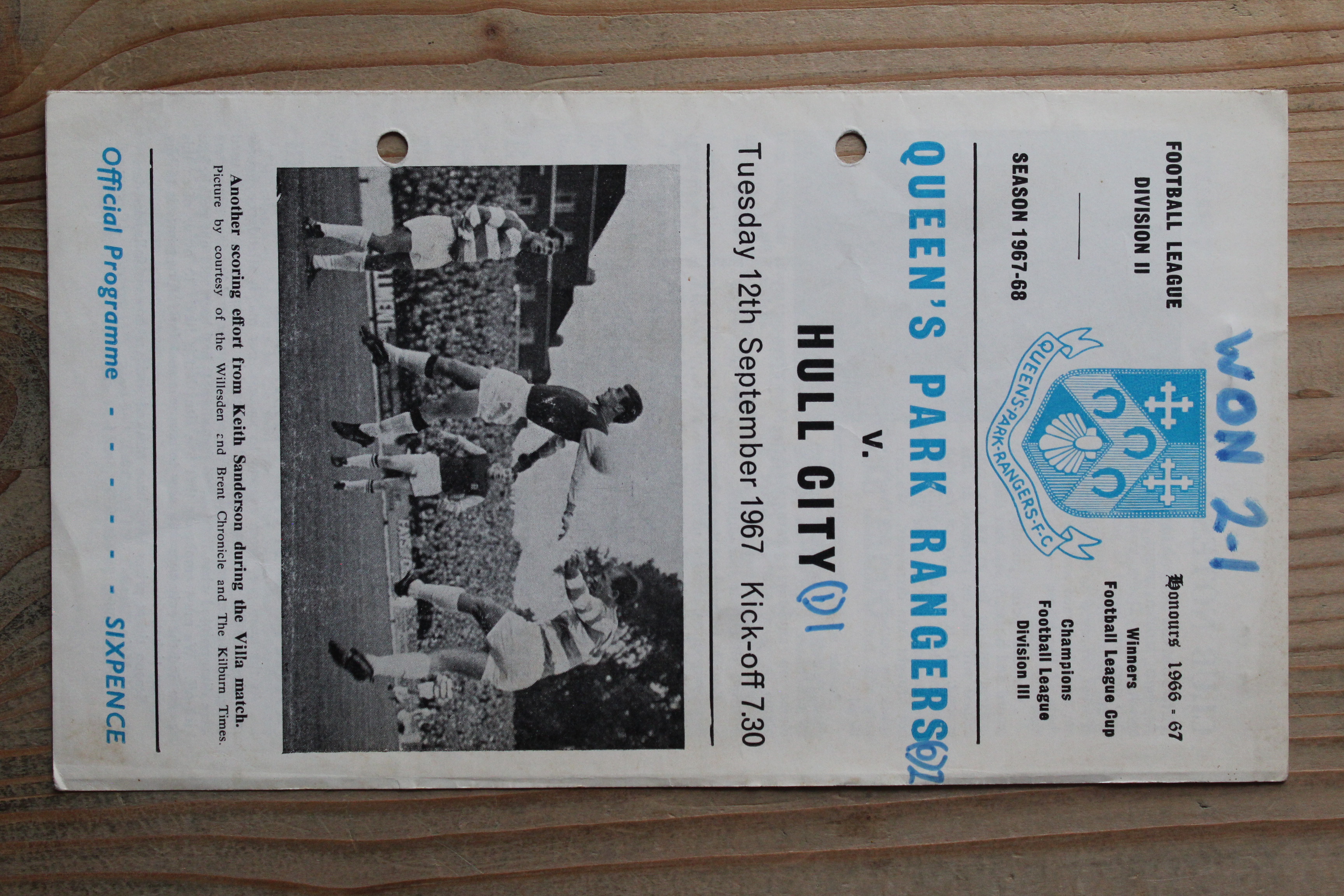 Queens Park Rangers FC v Hull City FC