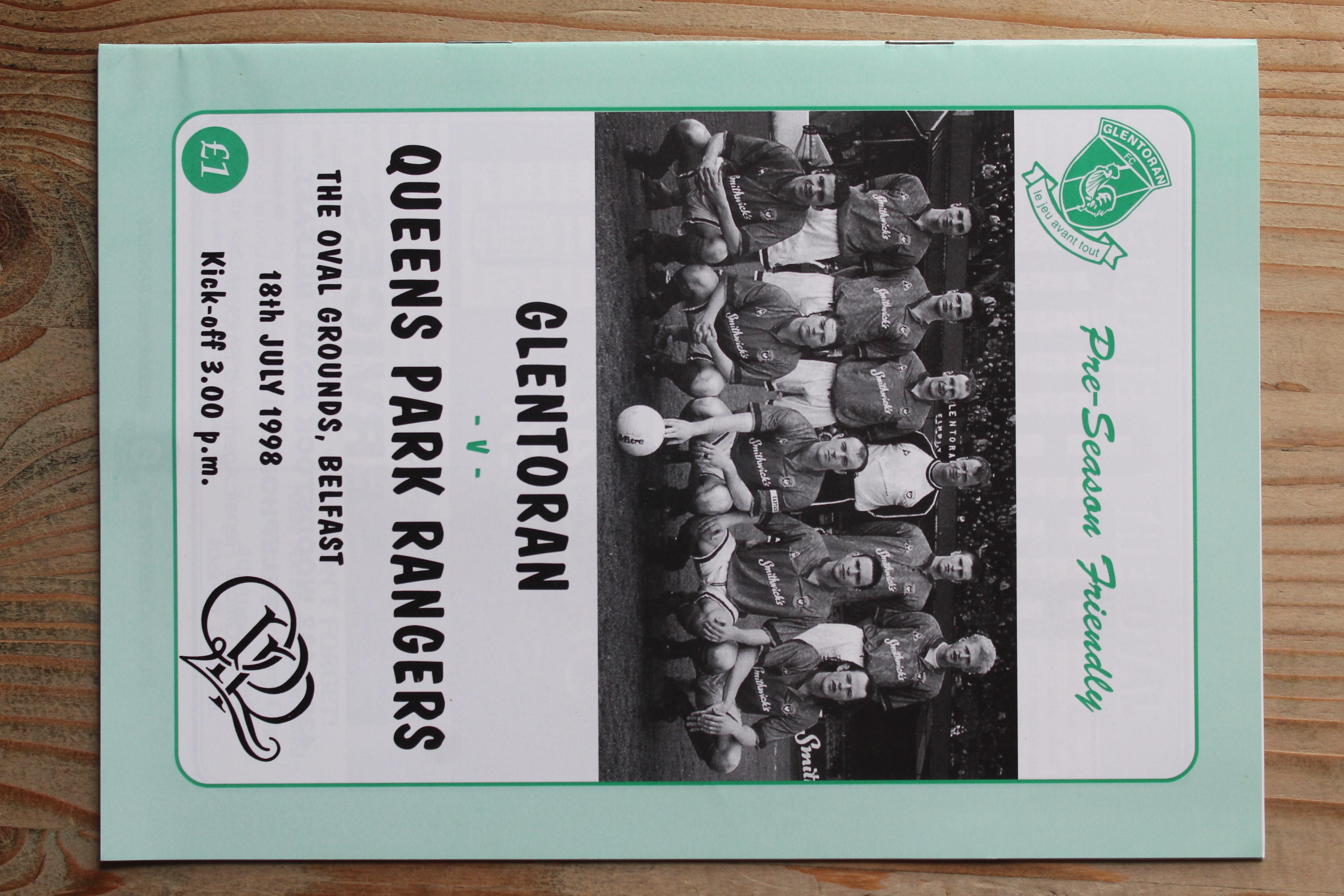 Glentoran (Belfast) v Queens Park Rangers FC