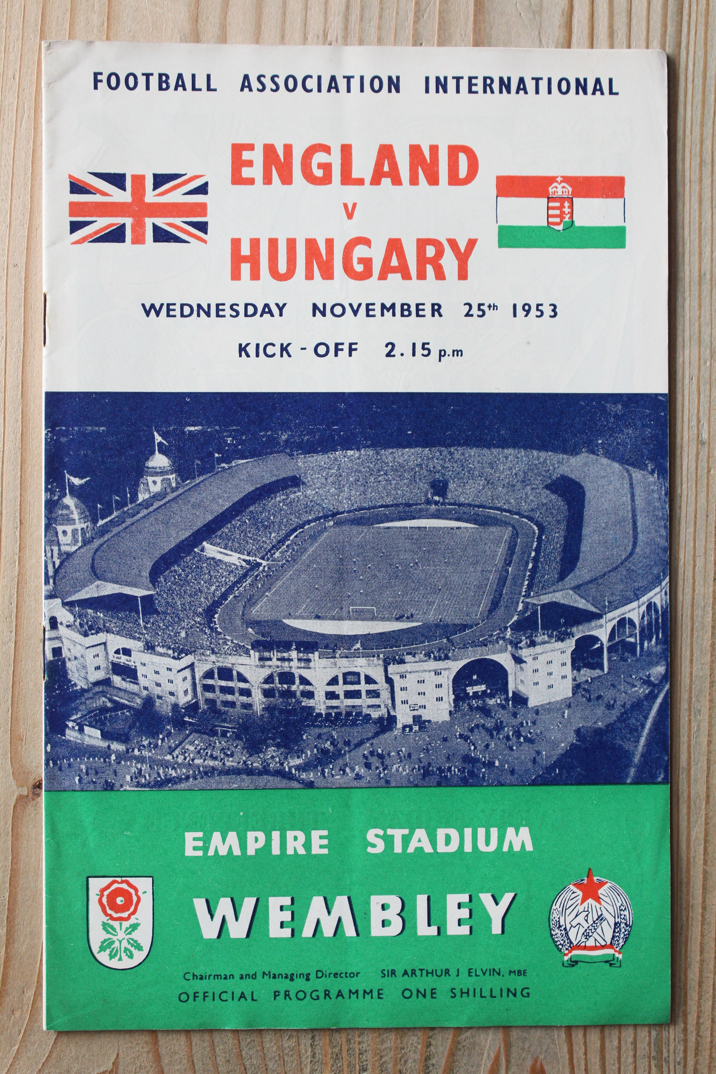England v Hungary