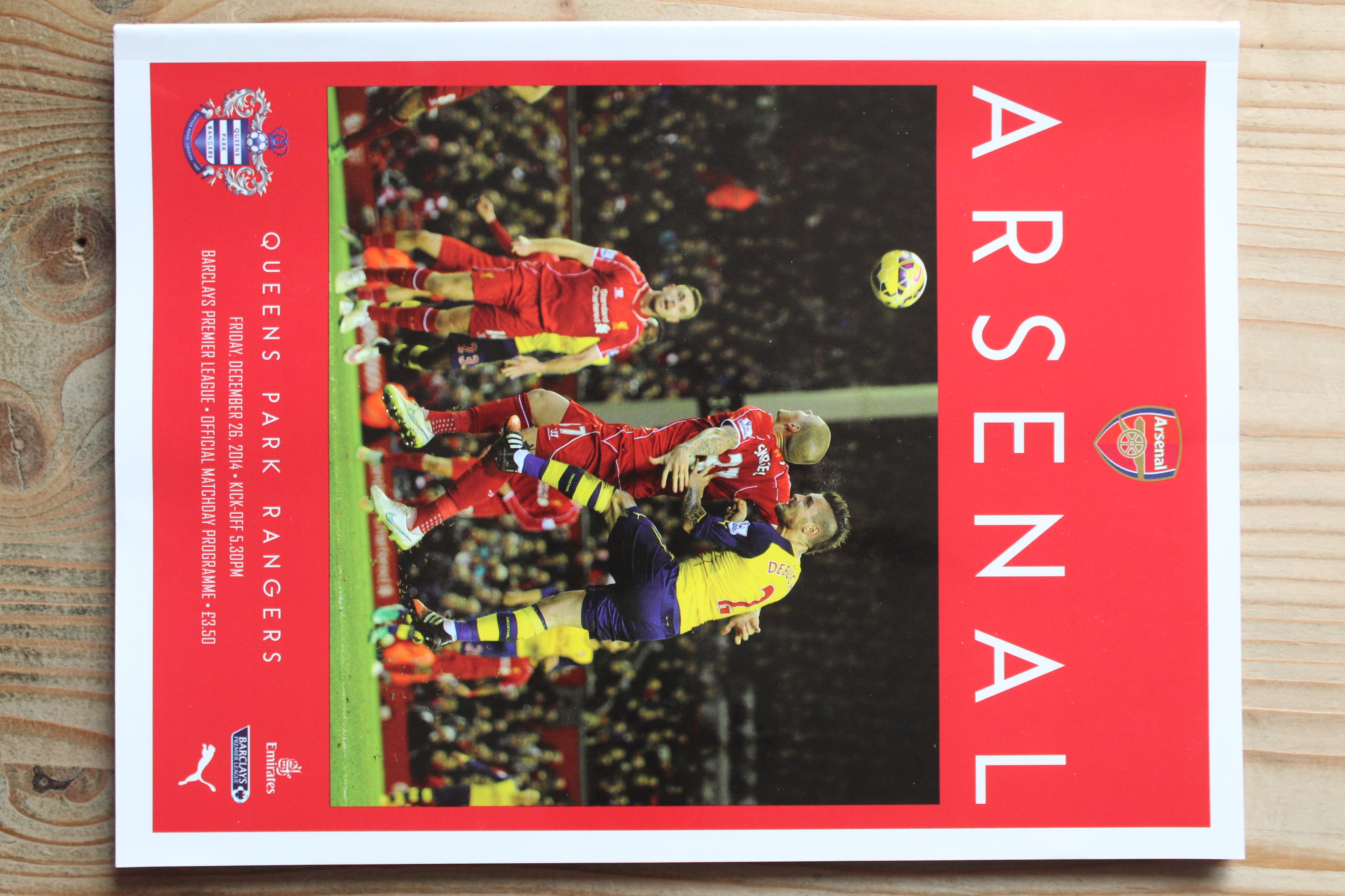 Arsenal FC v Queens Park Rangers FC