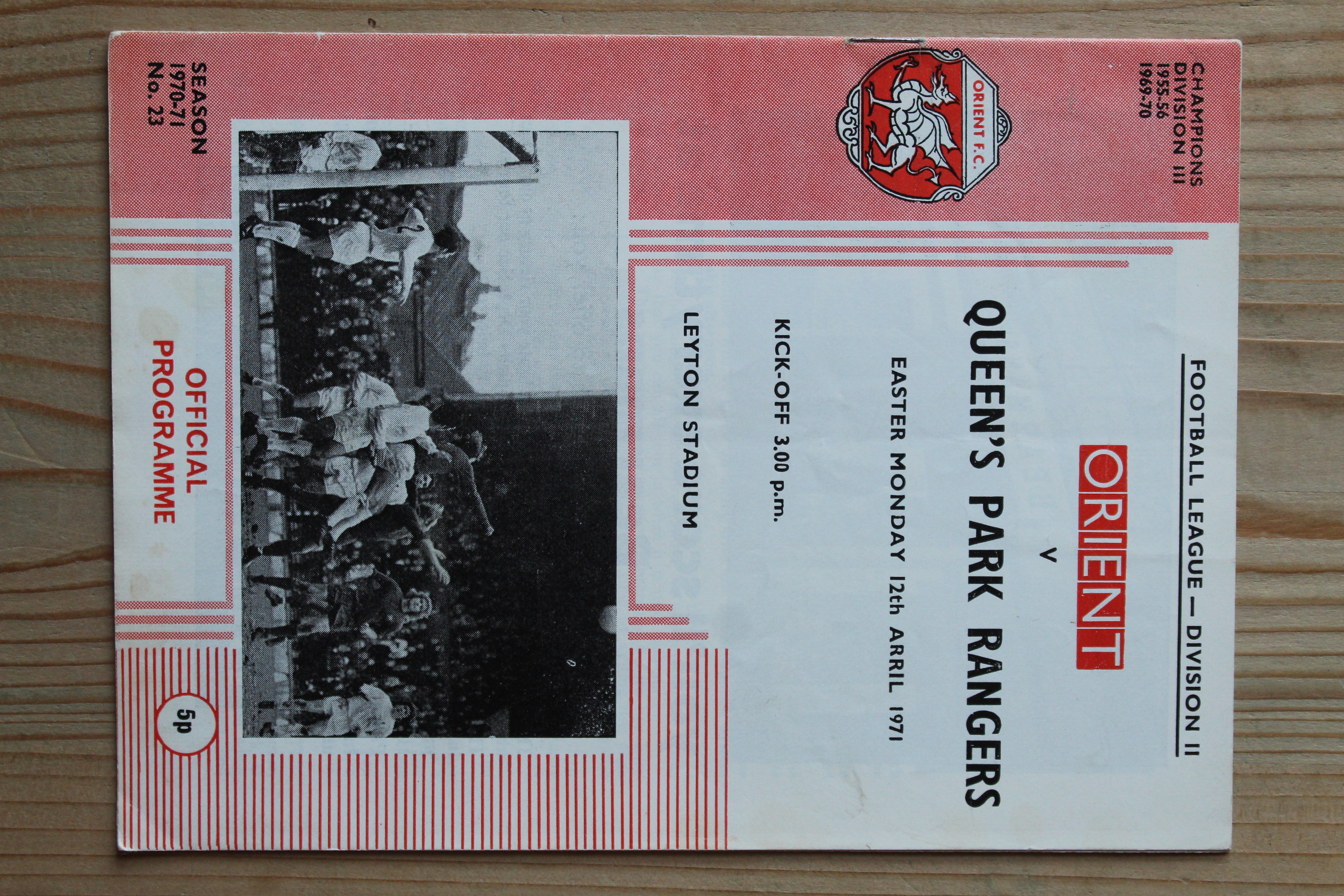 Orient v Queens Park Rangers FC