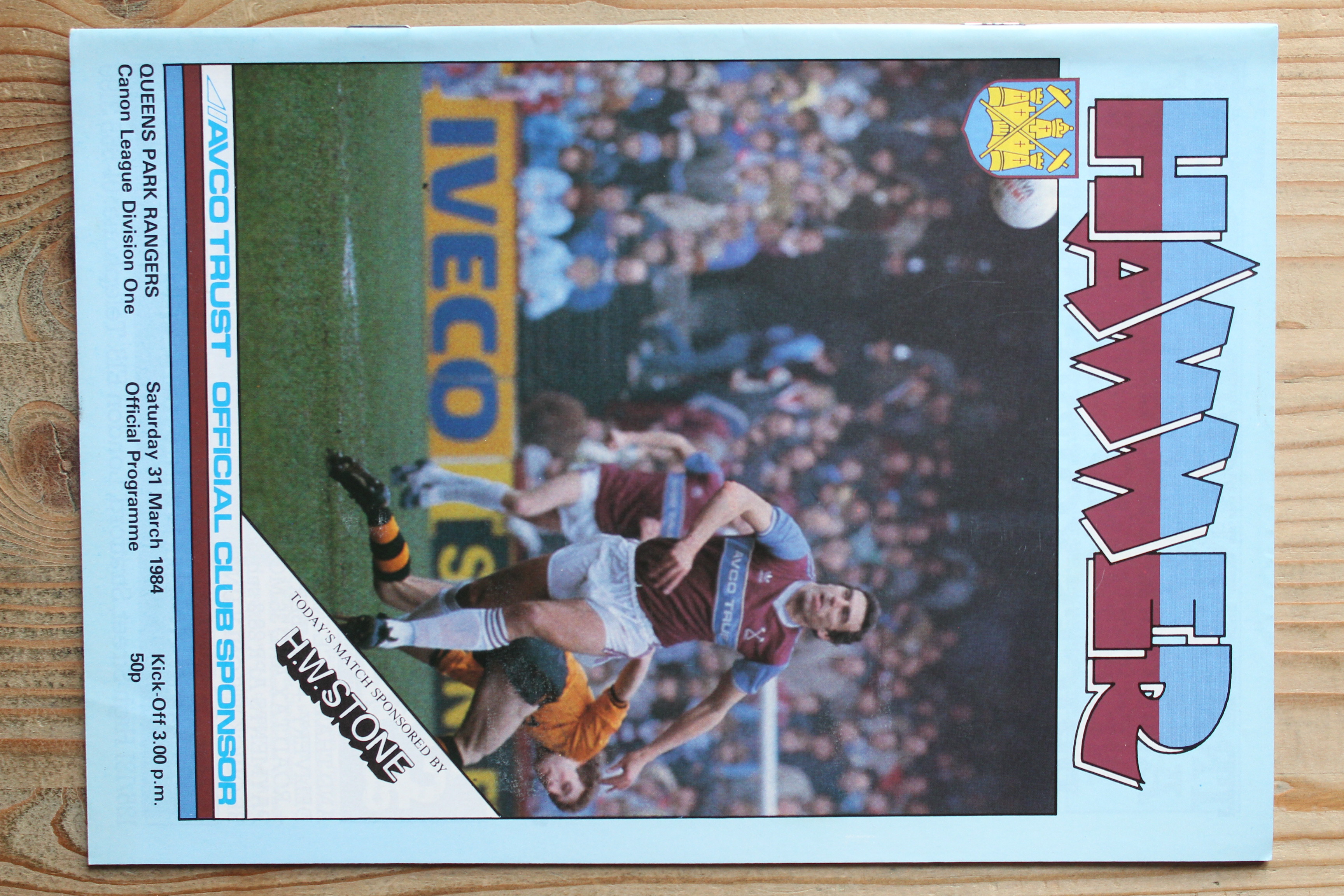 West Ham United FC v Queens Park Rangers FC