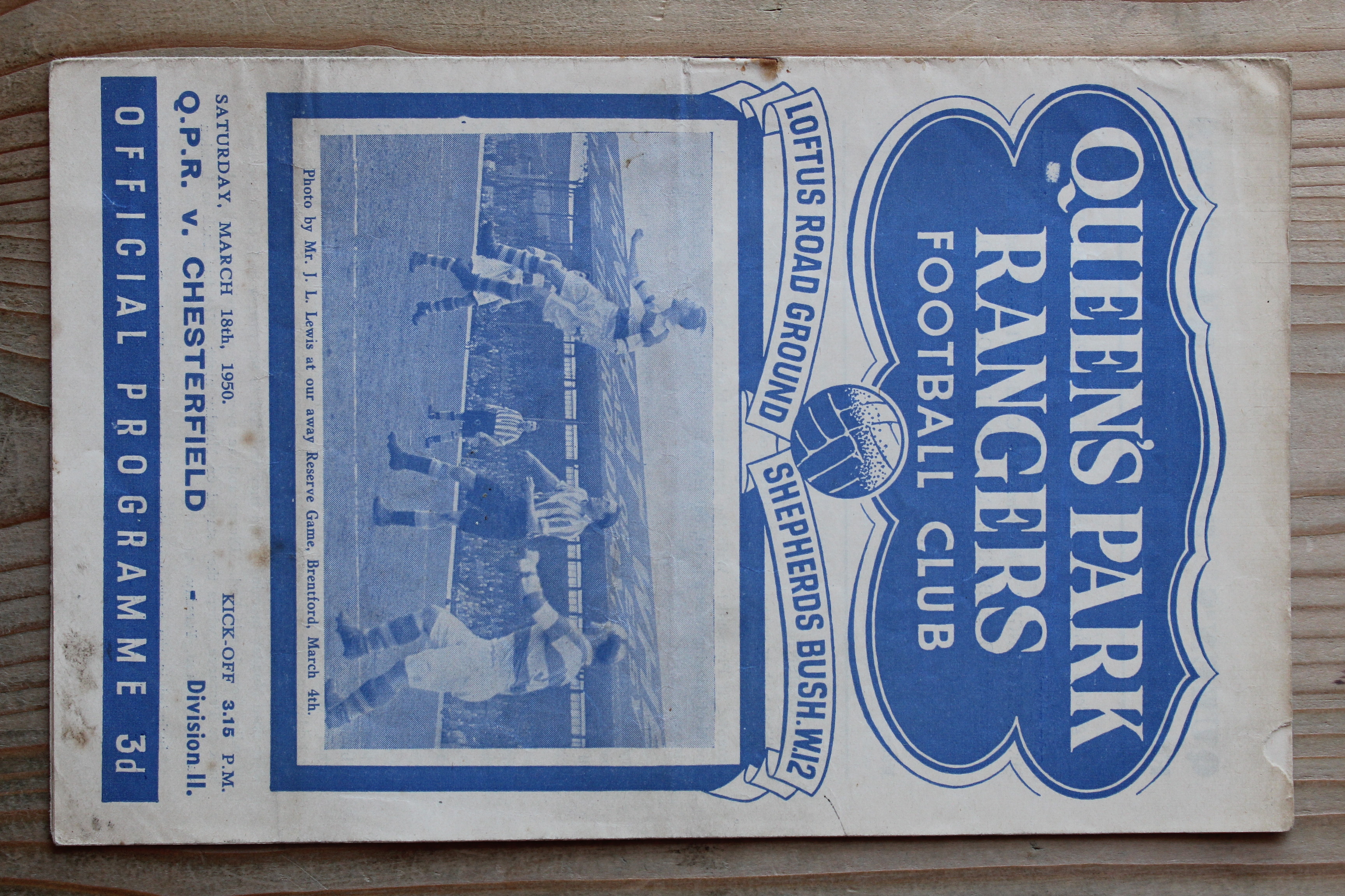 Queens Park Rangers FC v Chesterfield FC