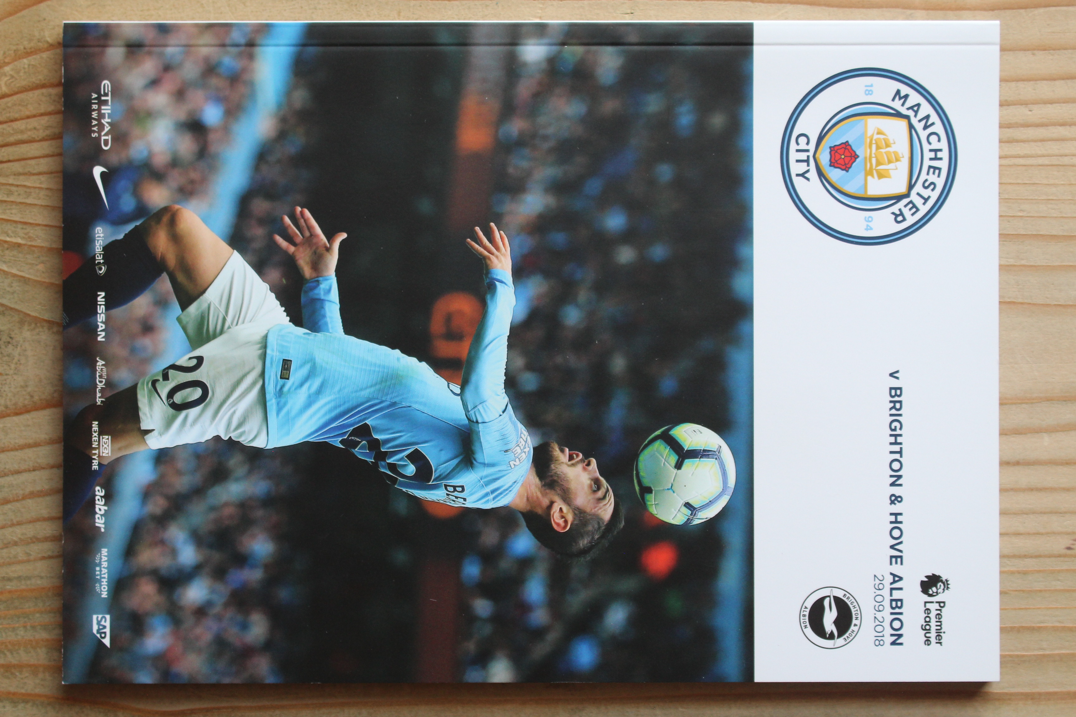 Manchester City FC v Brighton & Hove Albion FC