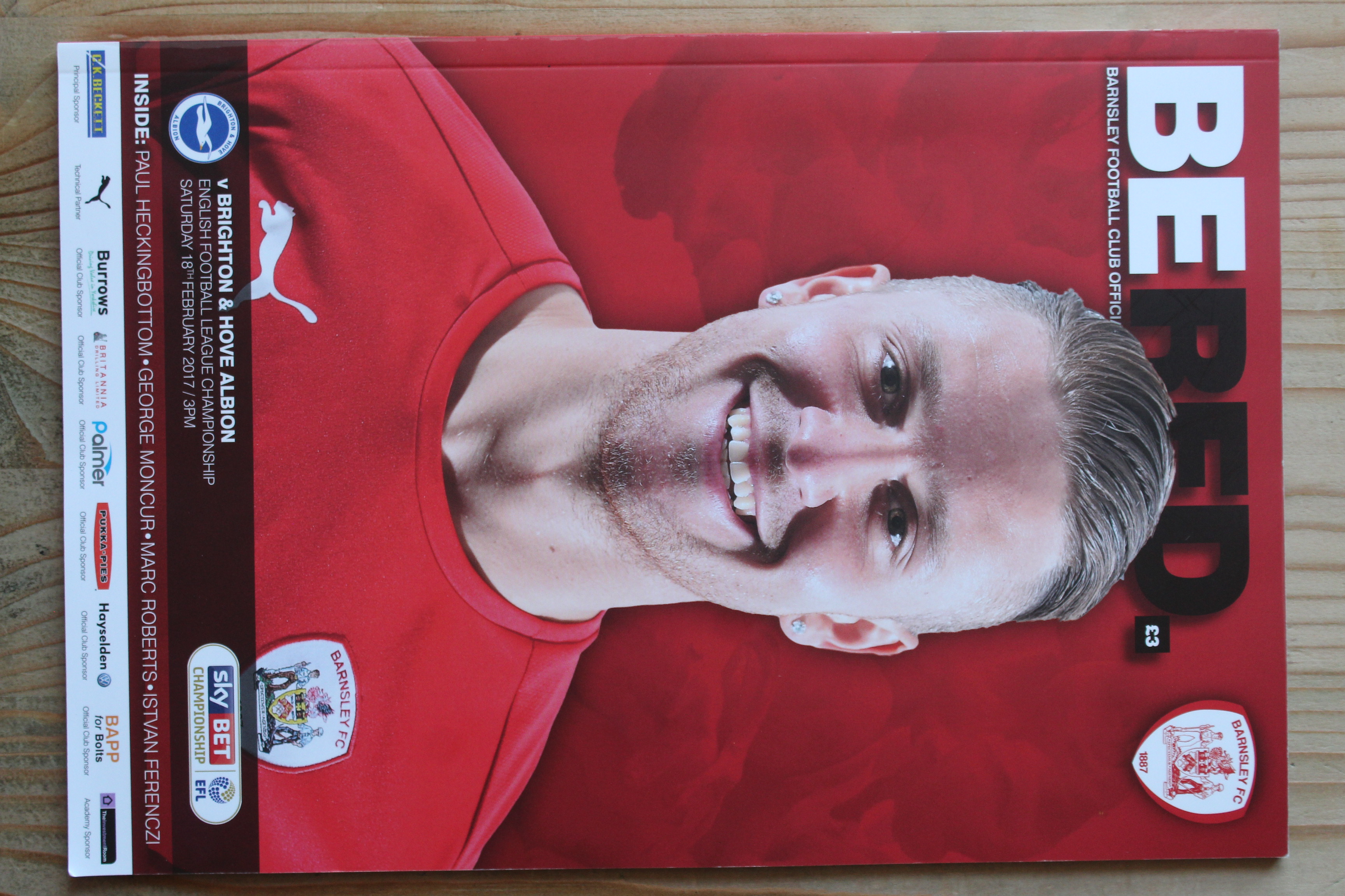 Barnsley FC v Brighton & Hove Albion FC