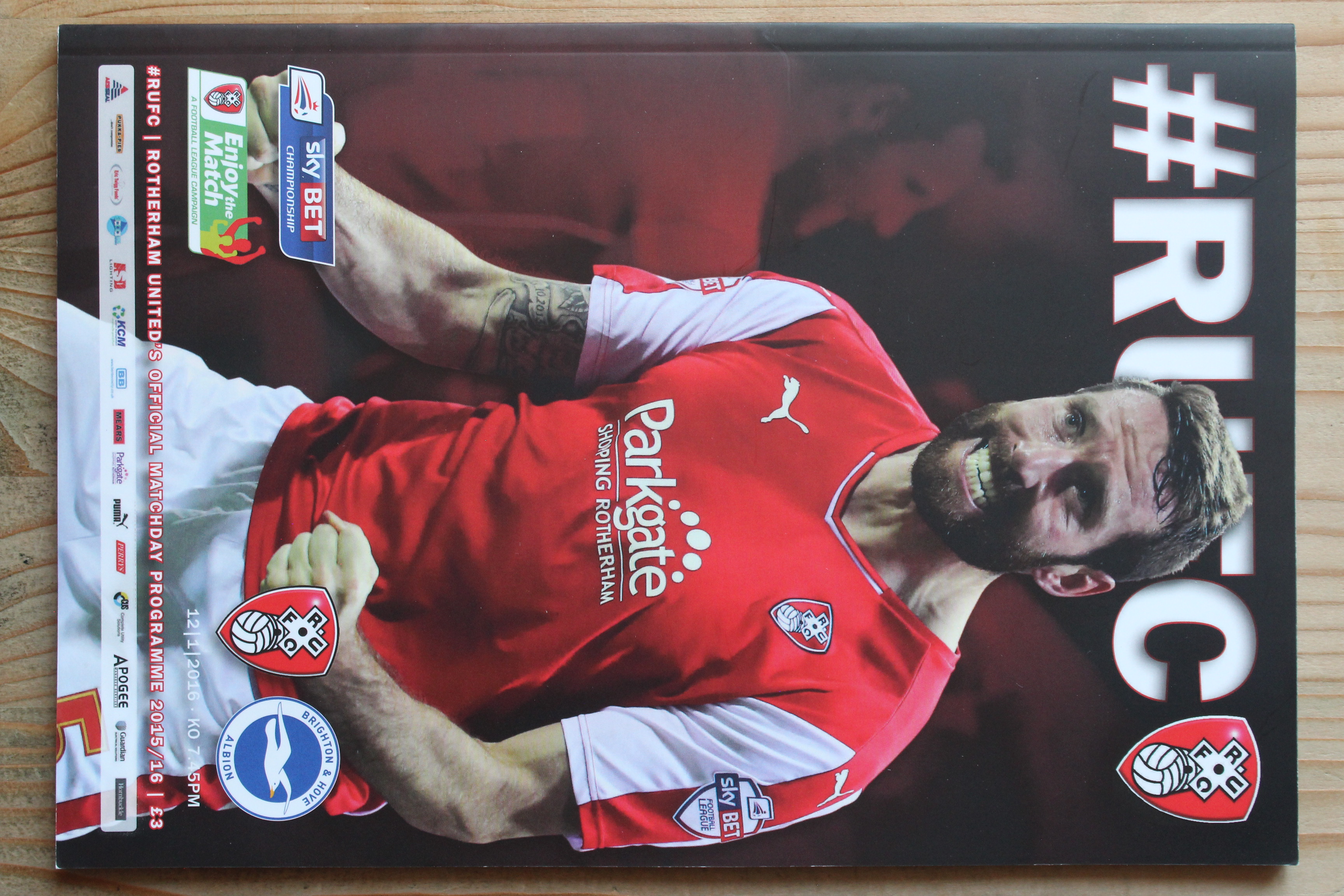 Rotherham United FC v Brighton & Hove Albion FC
