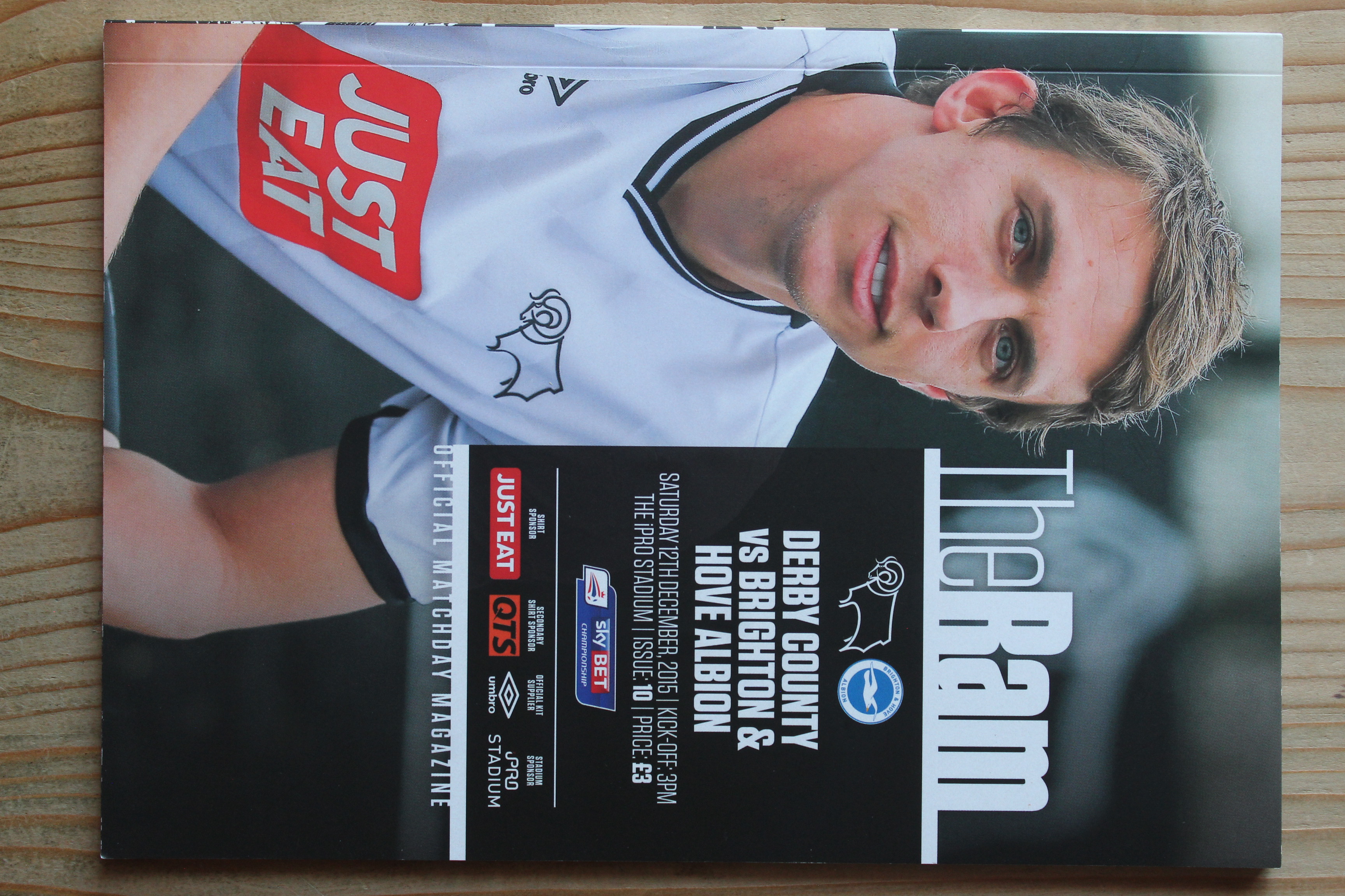 Derby County FC v Brighton & Hove Albion FC
