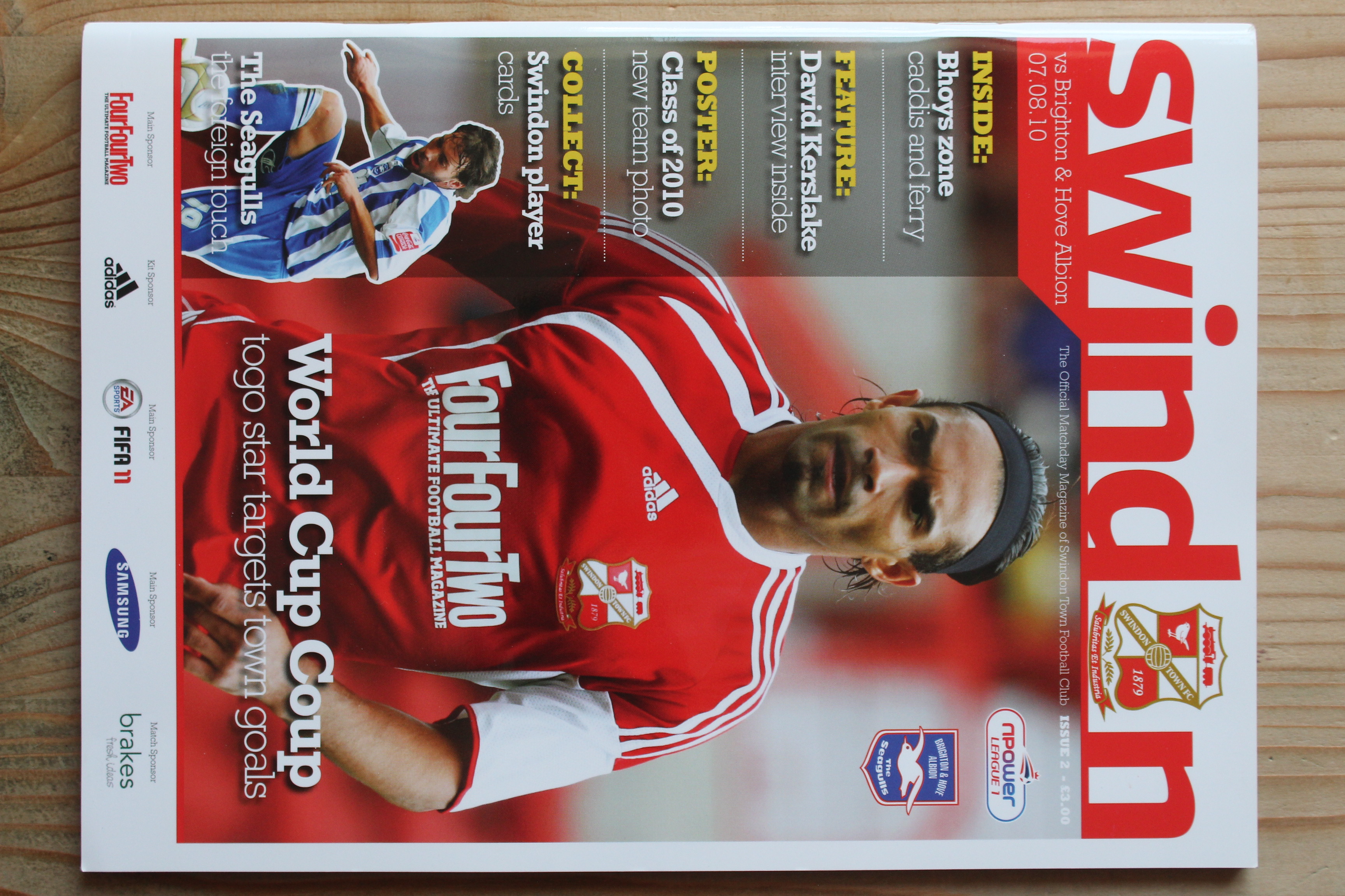 Swindon Town FC v Brighton & Hove Albion FC