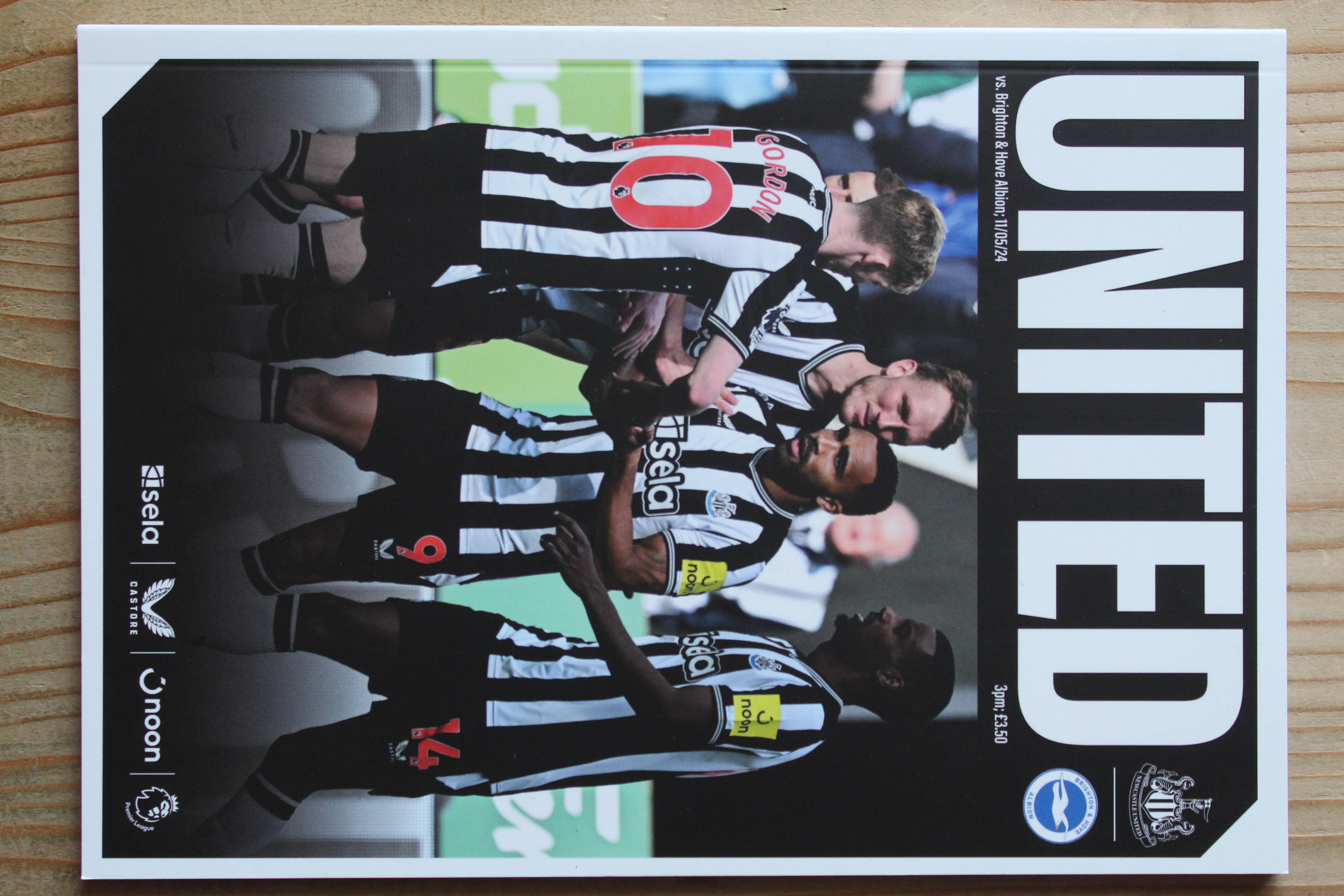 Newcastle United FC v Brighton & Hove Albion FC