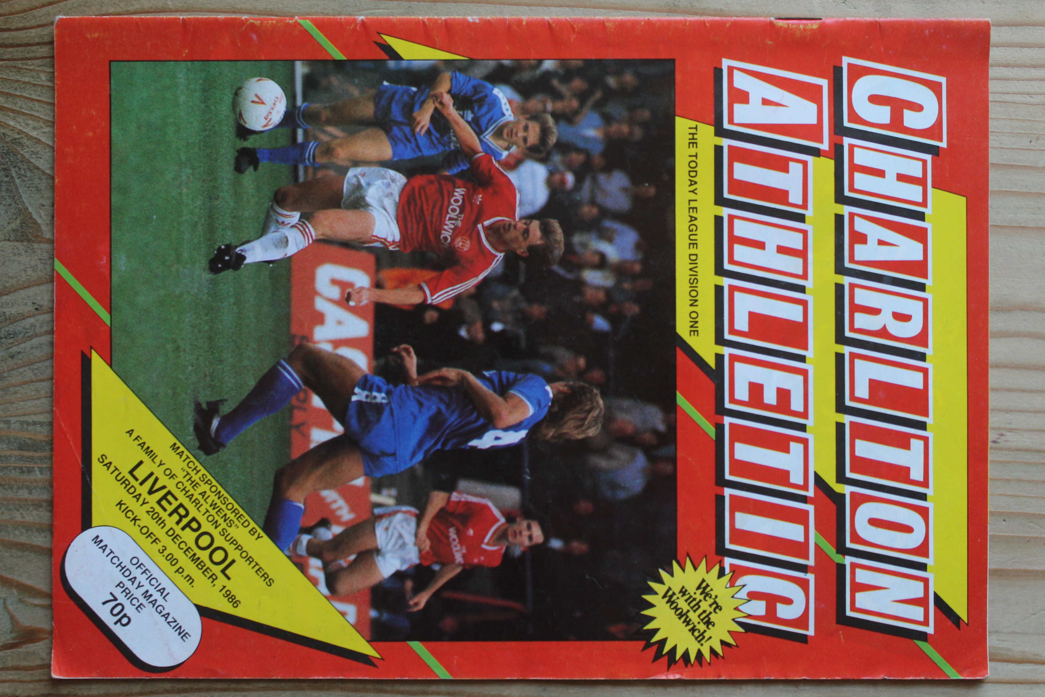 Charlton Athletic FC v Liverpool FC