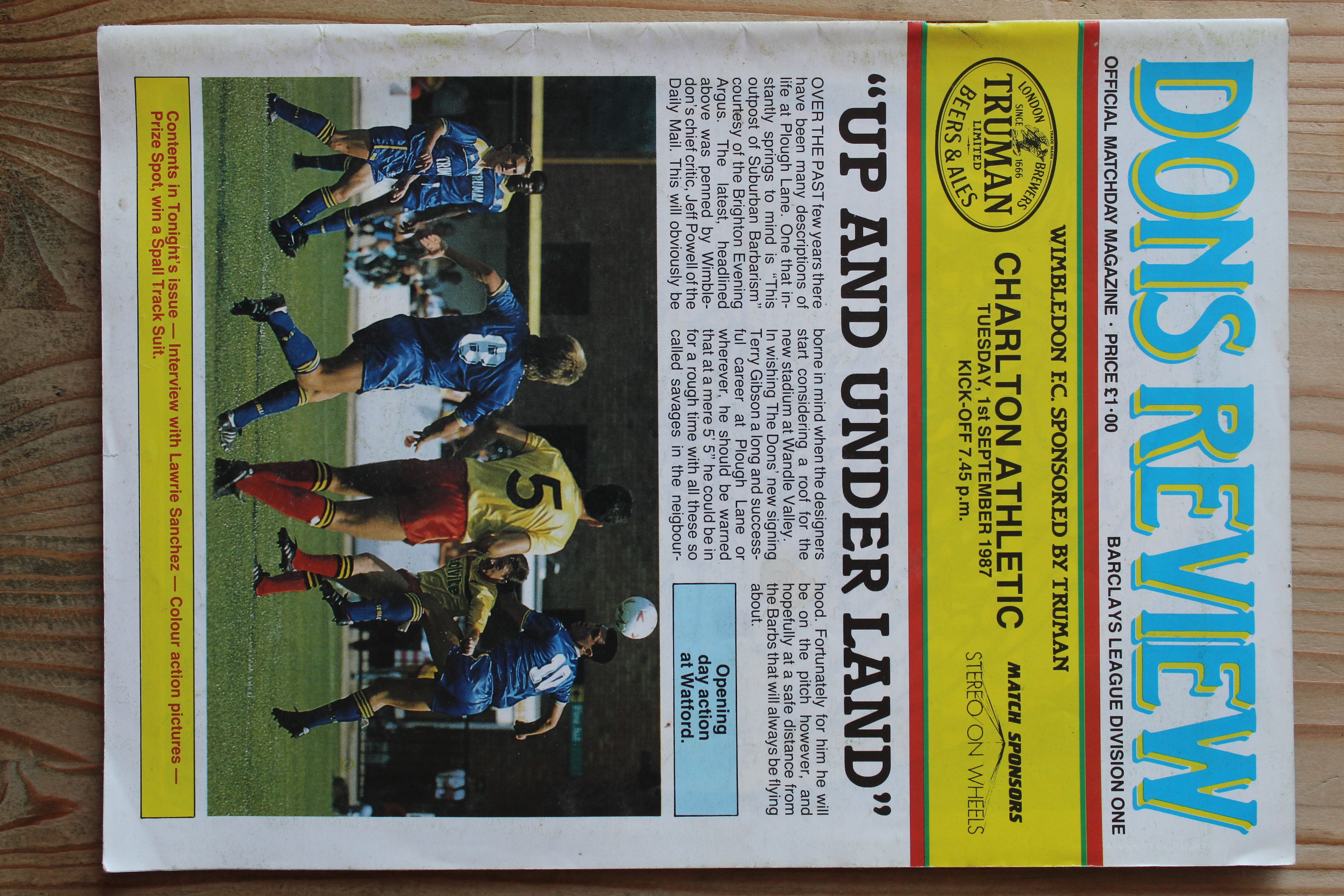 Wimbledon v Charlton Athletic FC