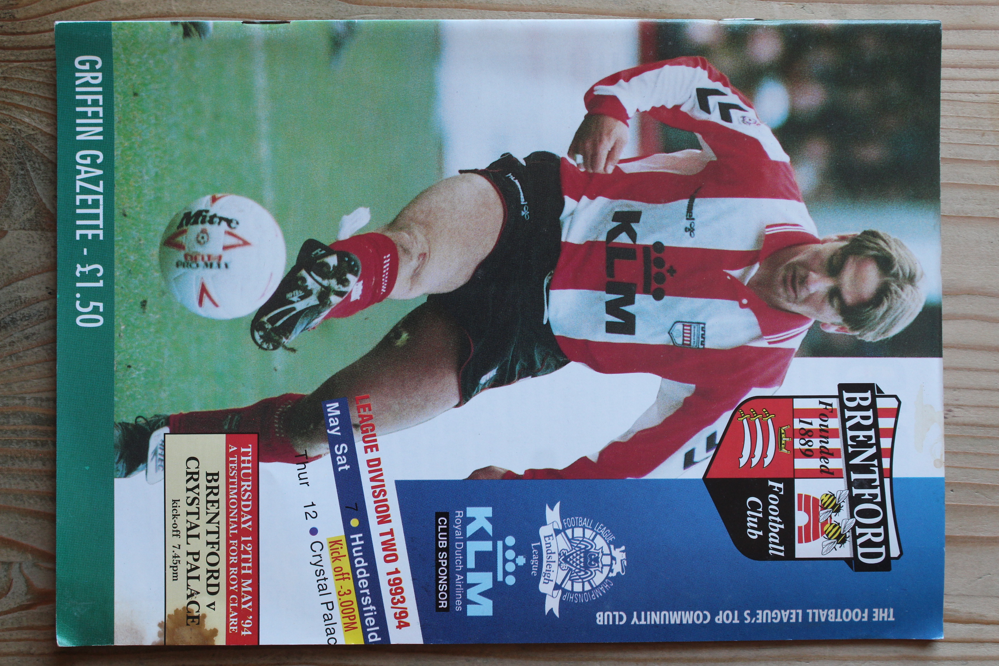 Brentford FC v Crystal Palace FC