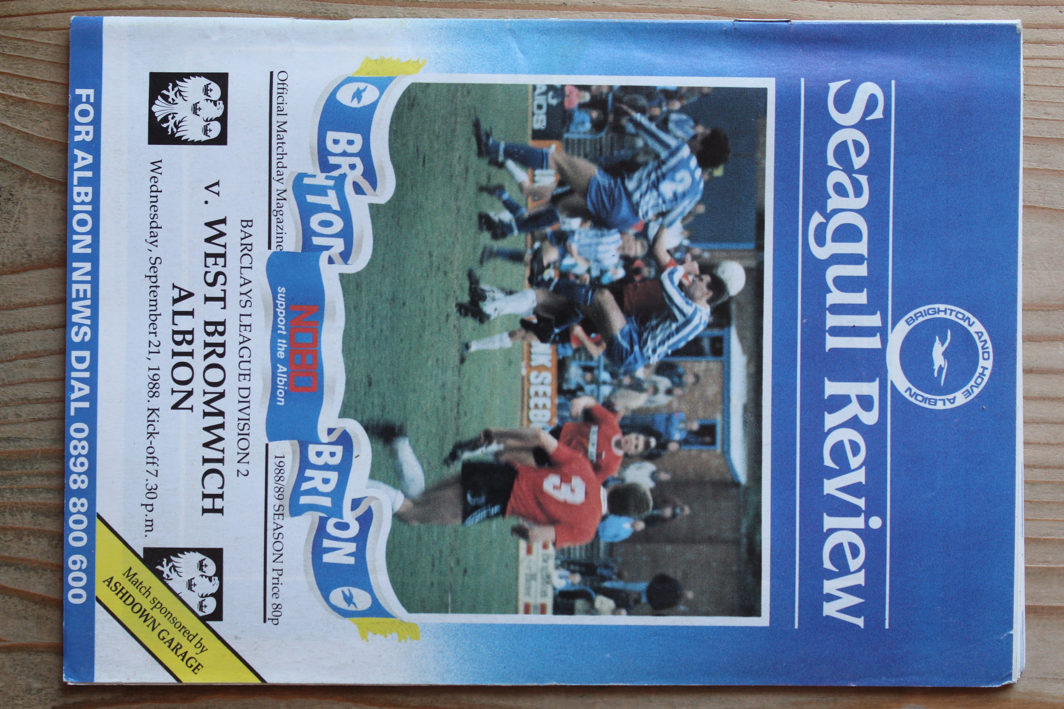 Brighton & Hove Albion FC v West Bromwich Albion FC 