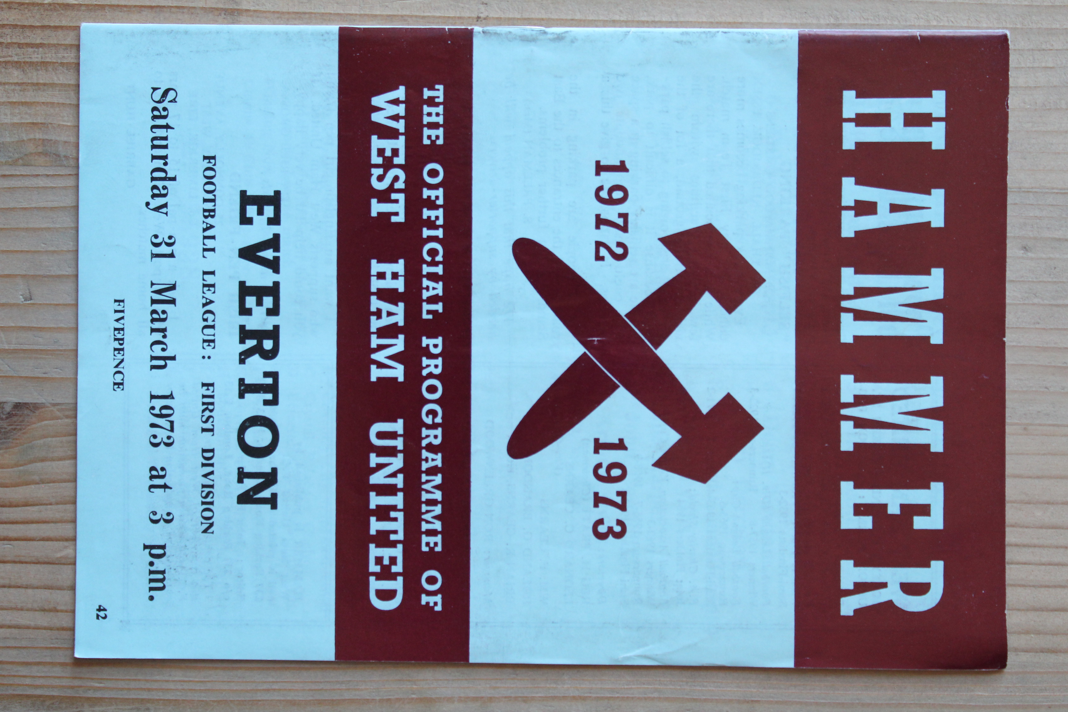 West Ham United FC v Everton FC