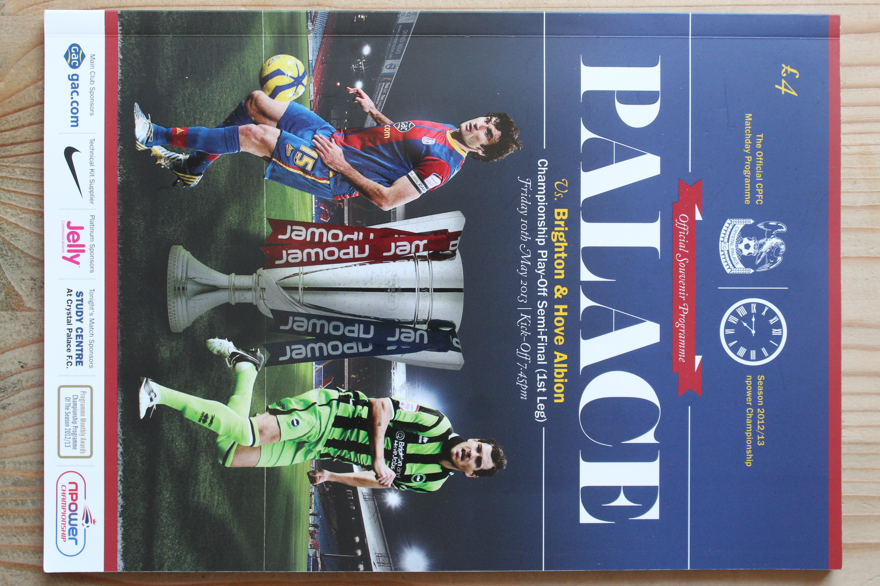 Crystal Palace FC v Brighton & Hove Albion FC