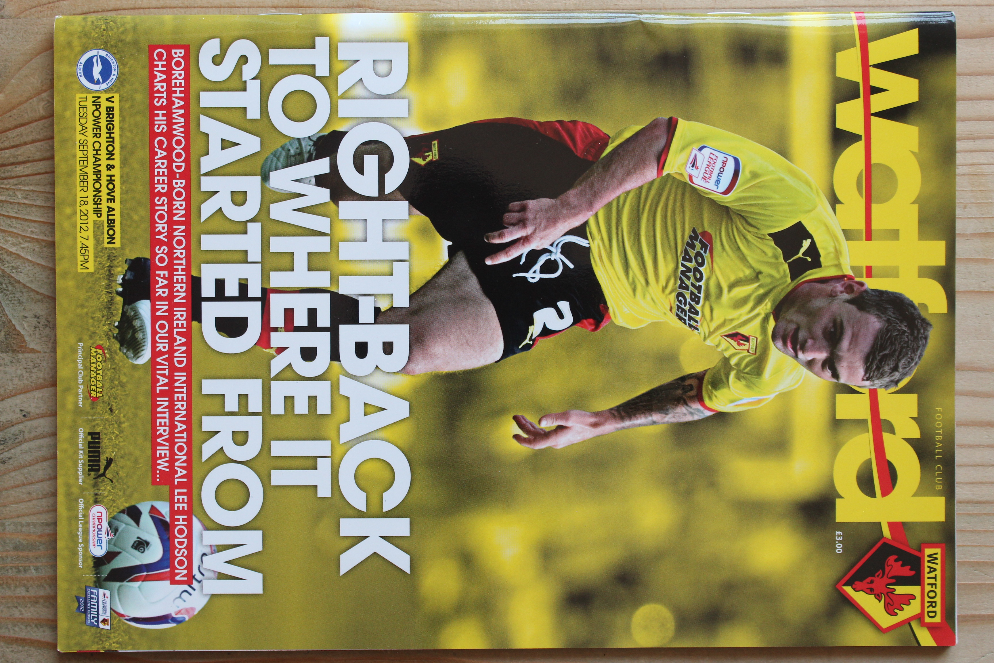 Watford FC v Brighton & Hove Albion FC