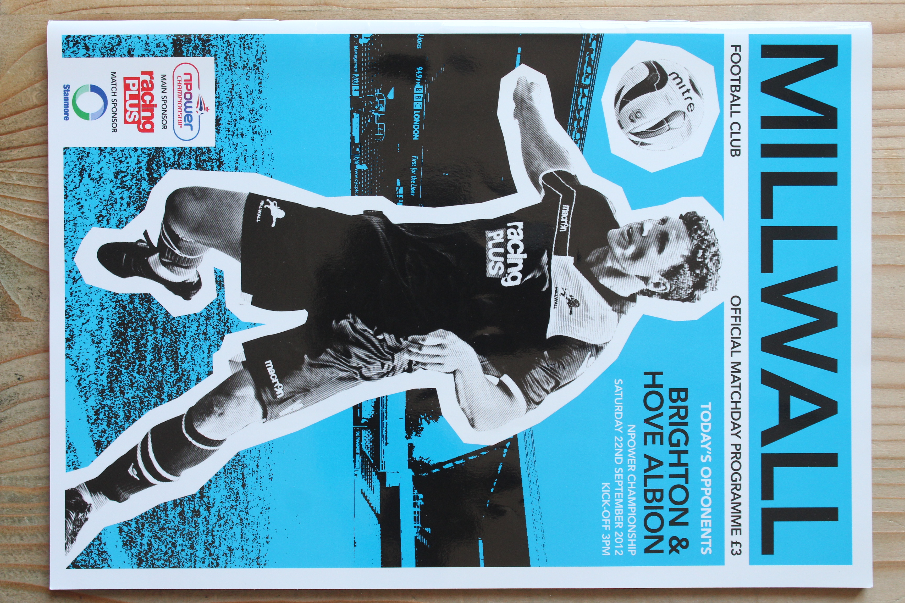 Millwall FC v Brighton & Hove Albion FC
