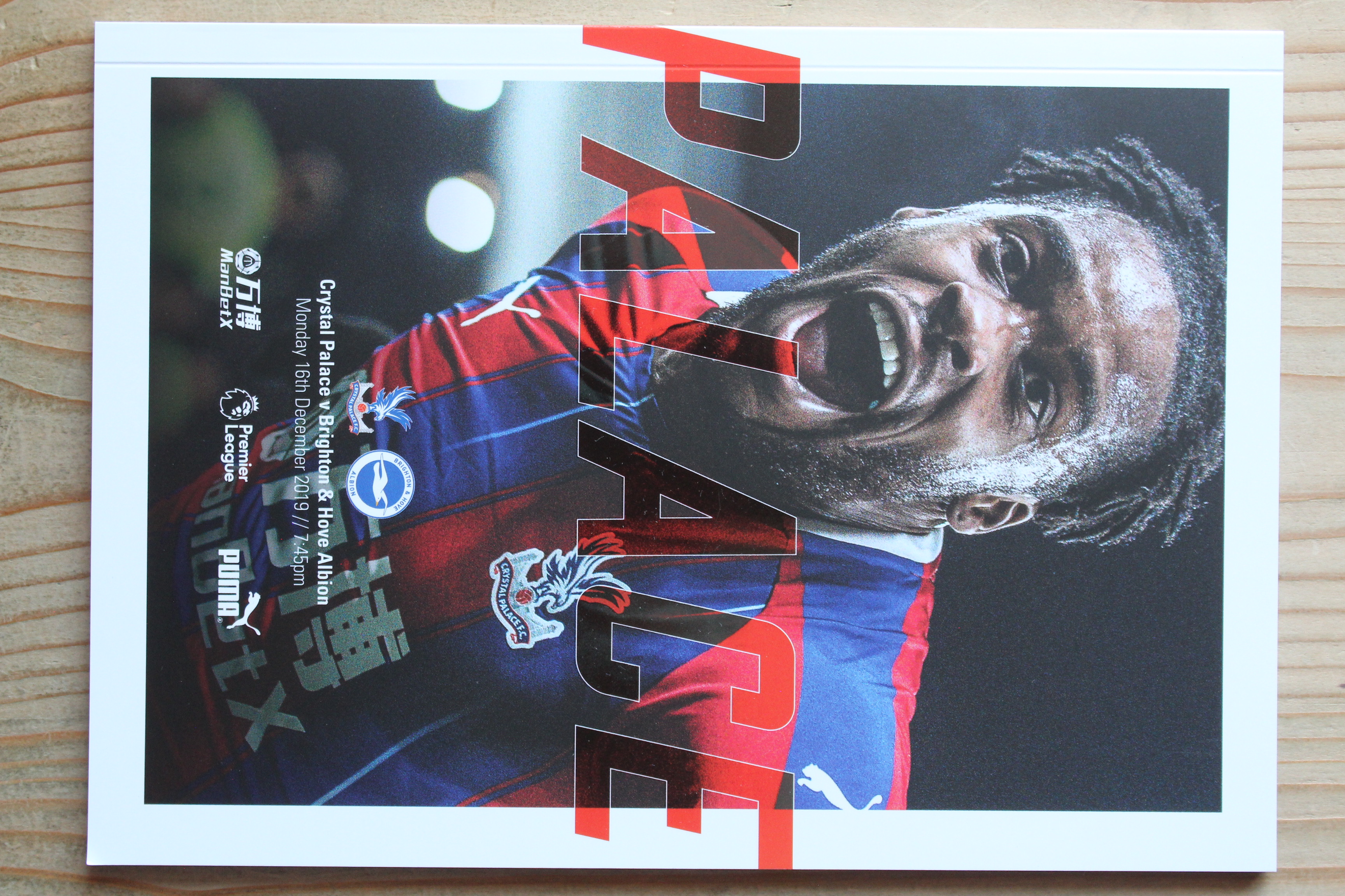 Crystal Palace FC v Brighton & Hove Albion FC