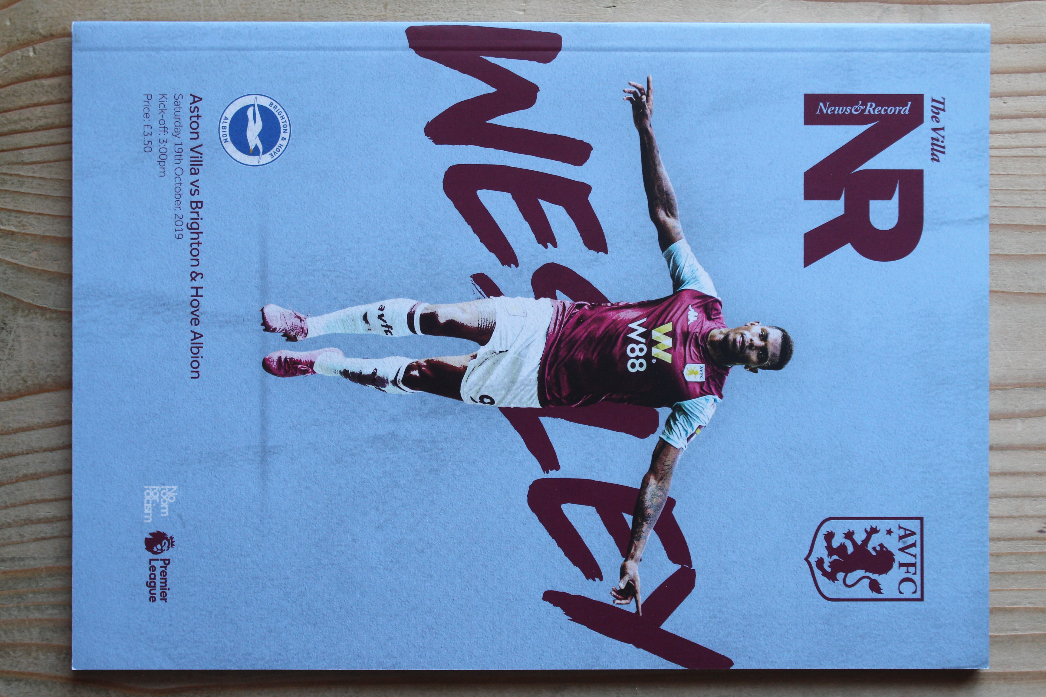 Aston Villa FC v Brighton & Hove Albion FC