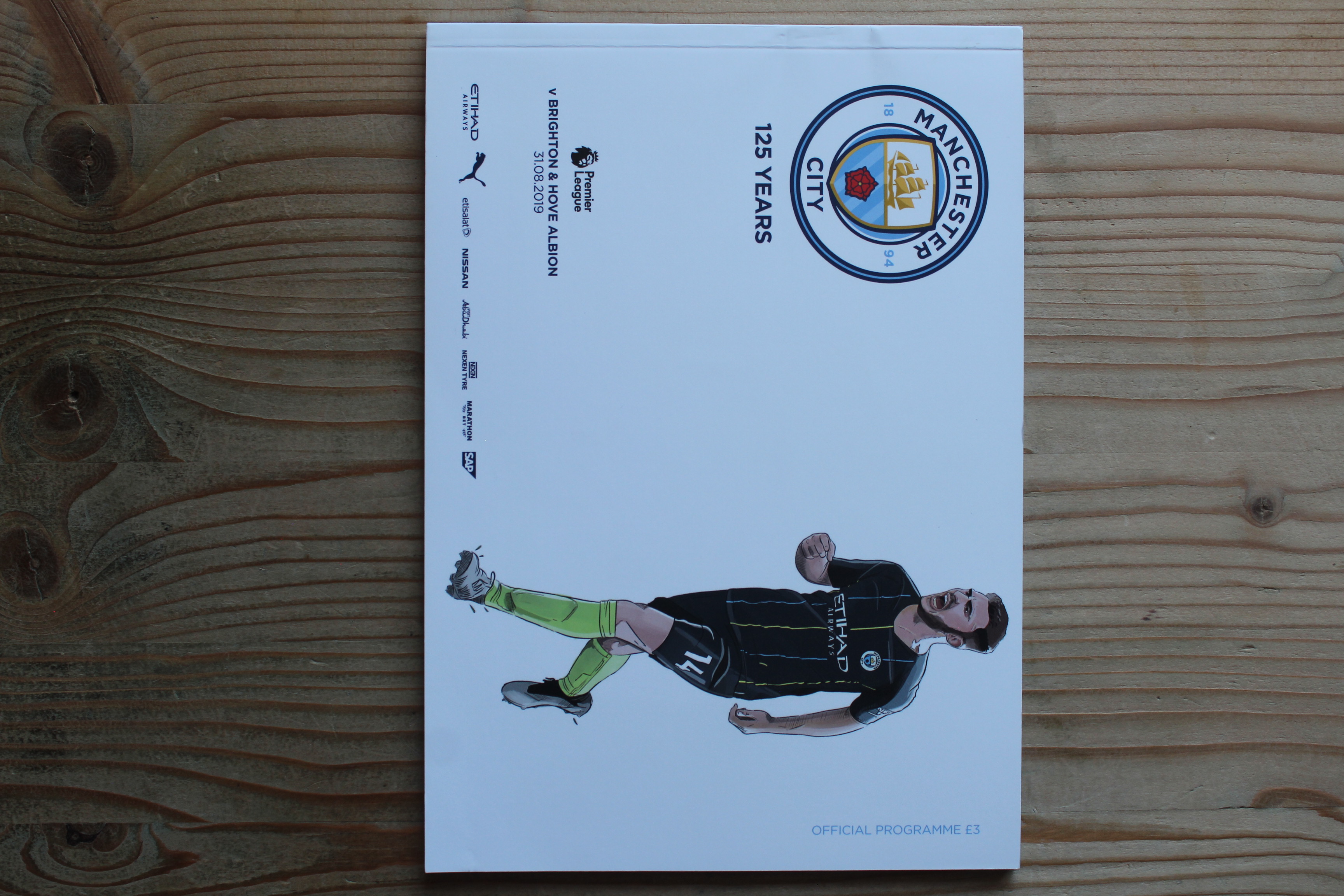 Manchester City FC v Brighton & Hove Albion FC