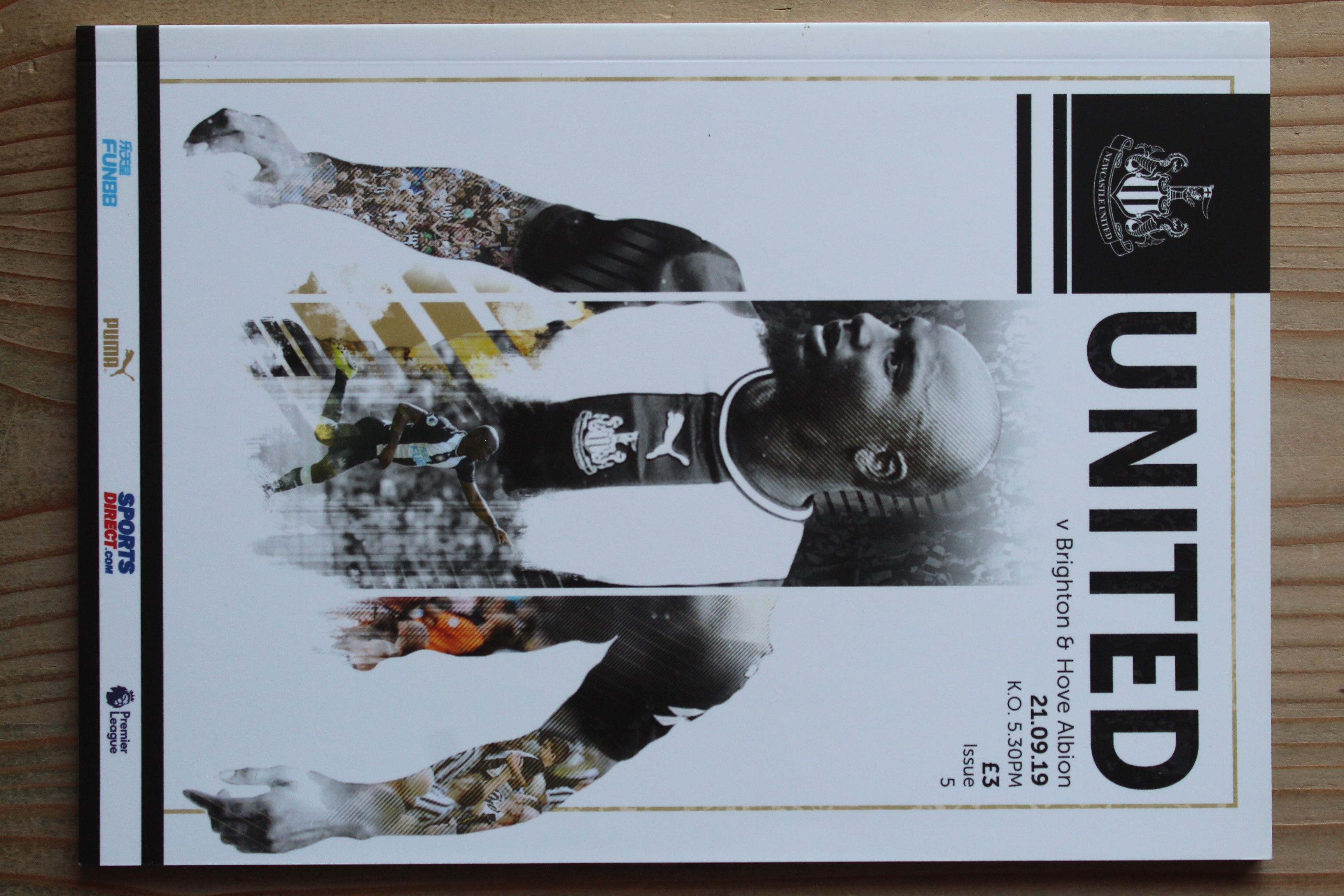 Newcastle United FC v Brighton & Hove Albion FC