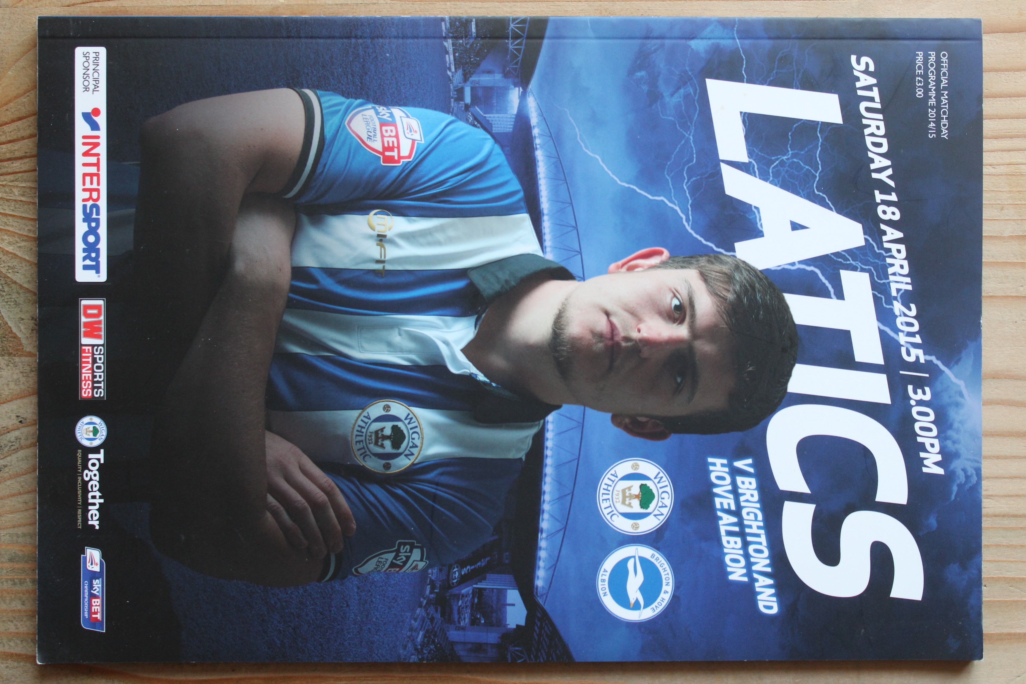 Wigan Athletic FC v Brighton & Hove Albion FC