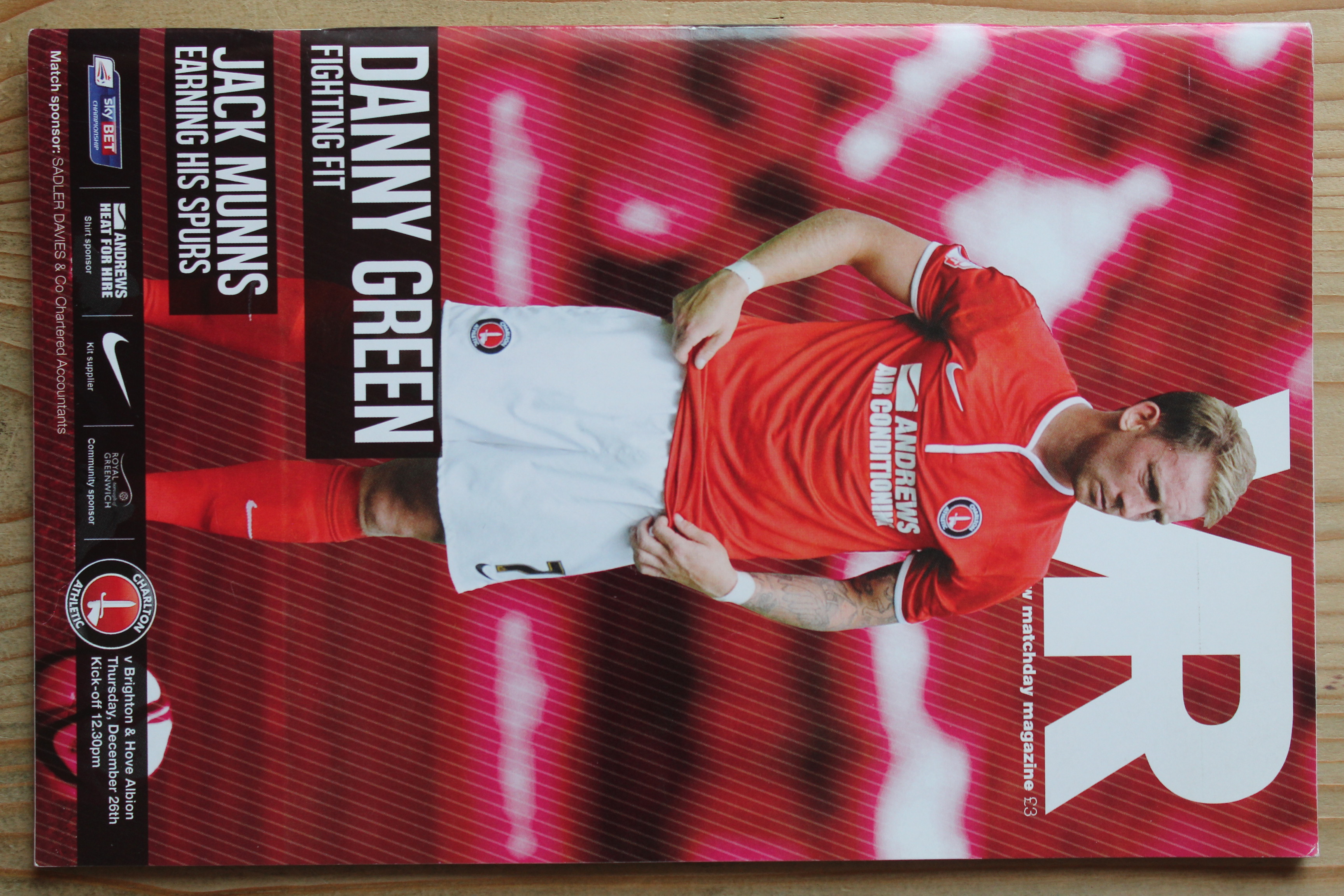 Charlton Athletic FC v Brighton & Hove Albion FC