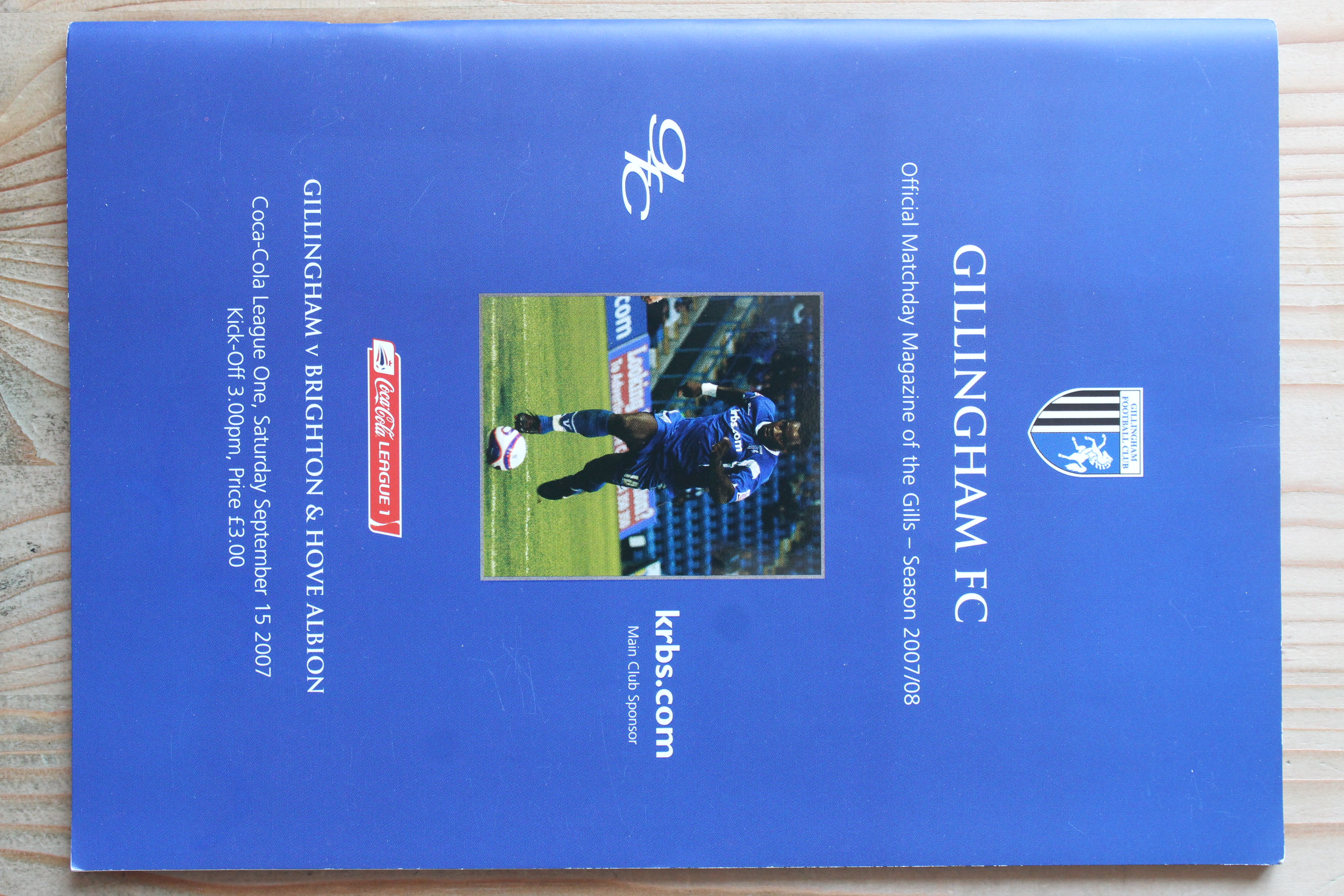 Gillingham FC v Brighton & Hove Albion FC