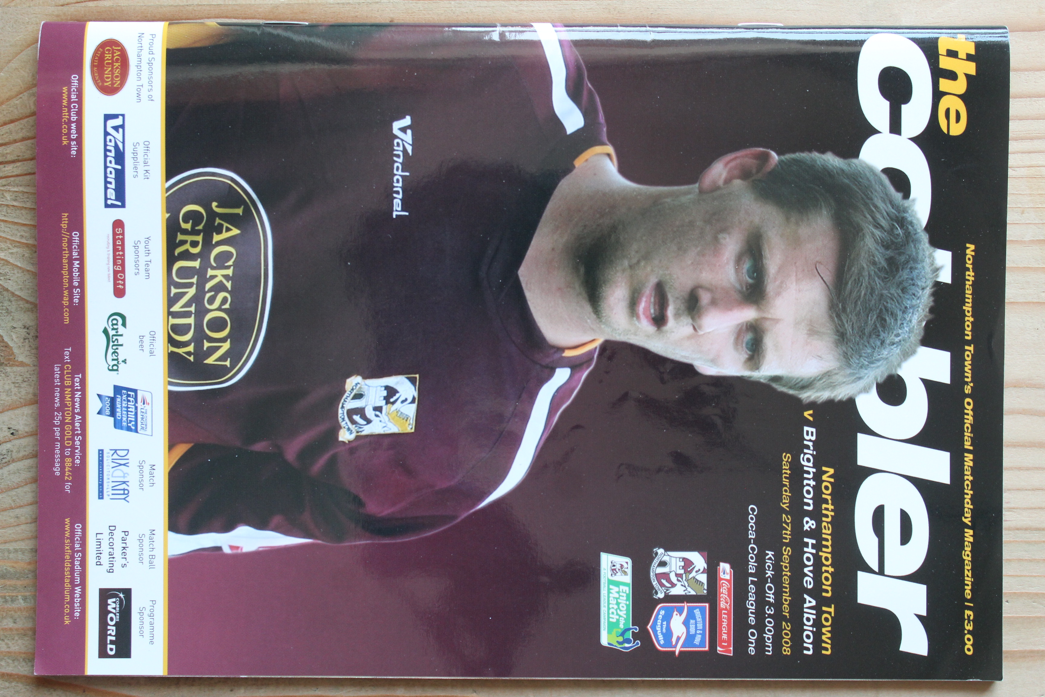 Northampton Town FC v Brighton & Hove Albion FC