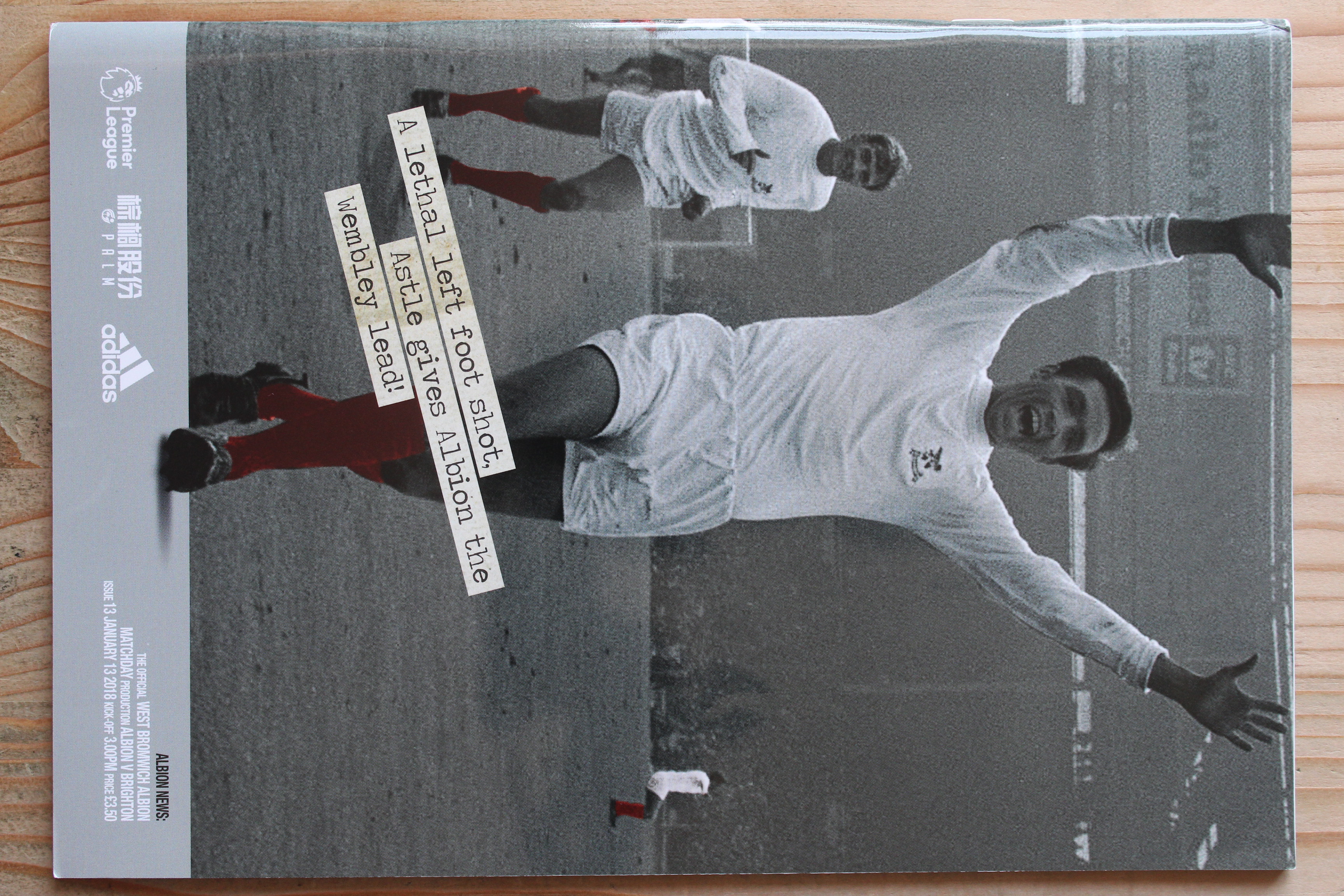 West Bromwich Albion FC  v Brighton & Hove Albion FC