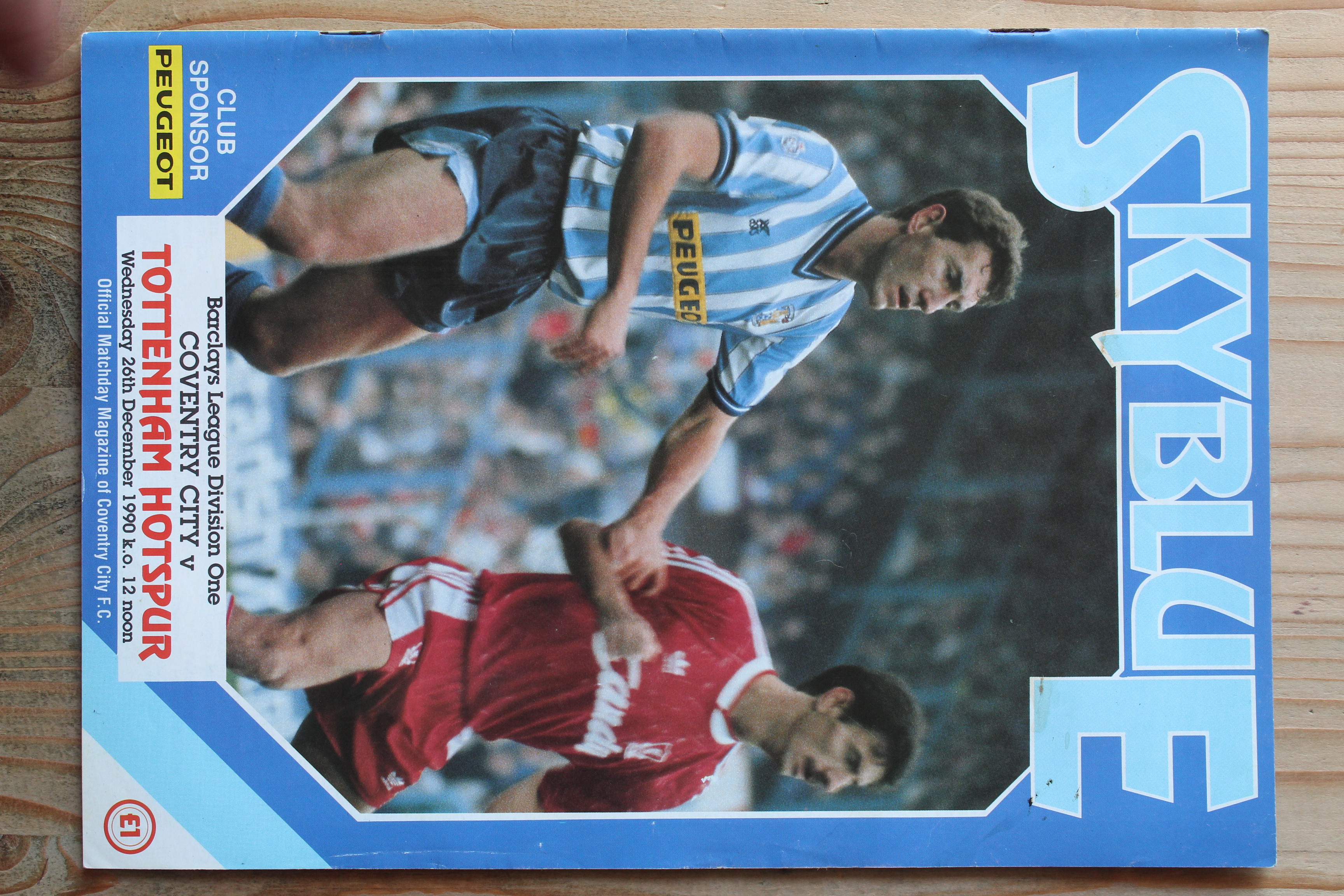 Coventry City FC v Tottenham Hotspur FC