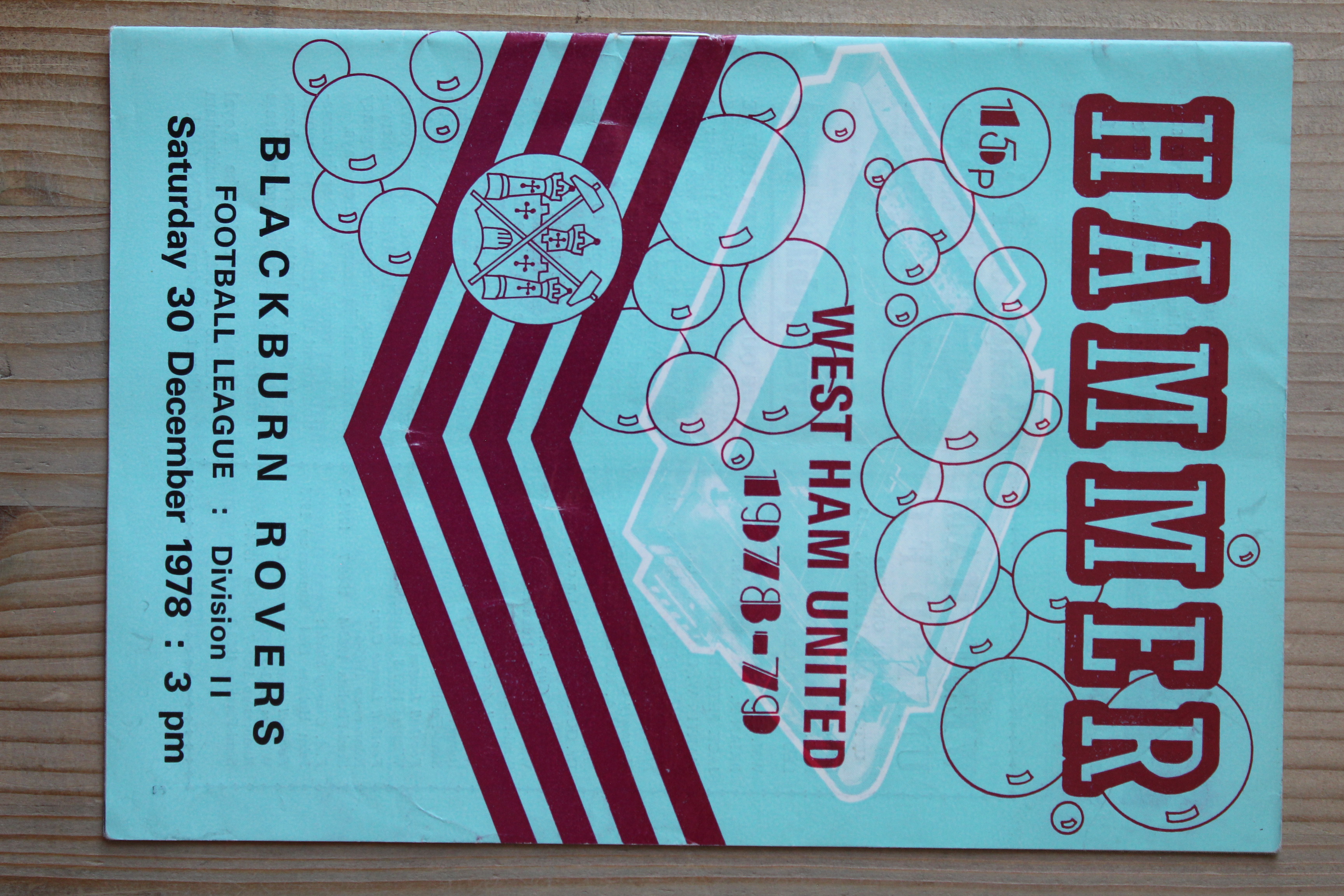 West Ham United FC v Blackburn Rovers FC