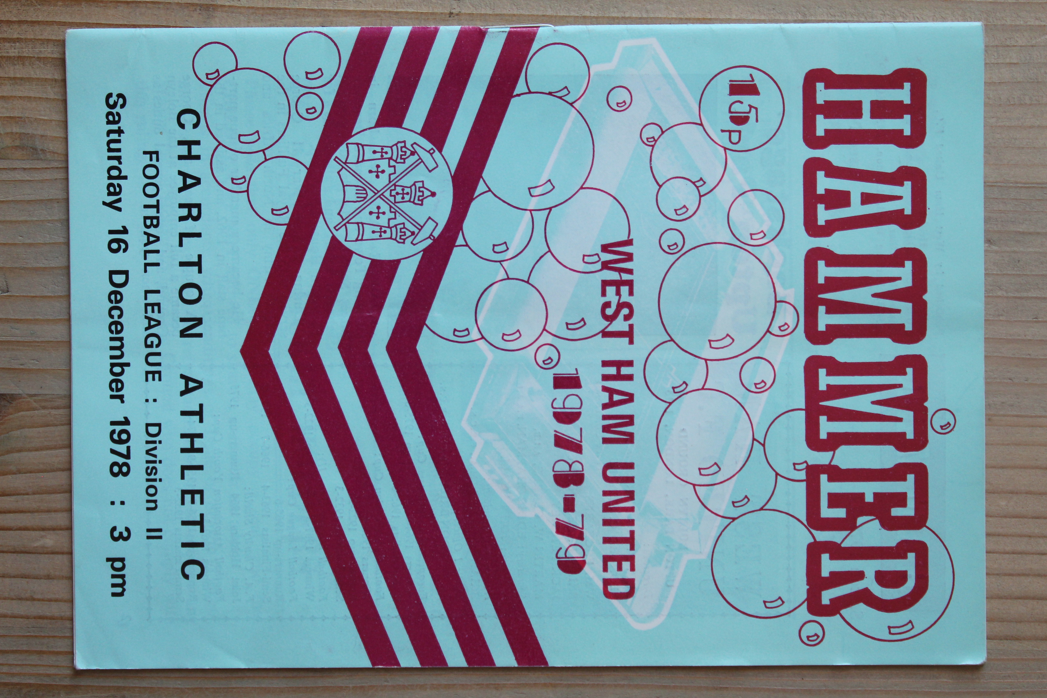 West Ham United FC v Charlton Athletic FC