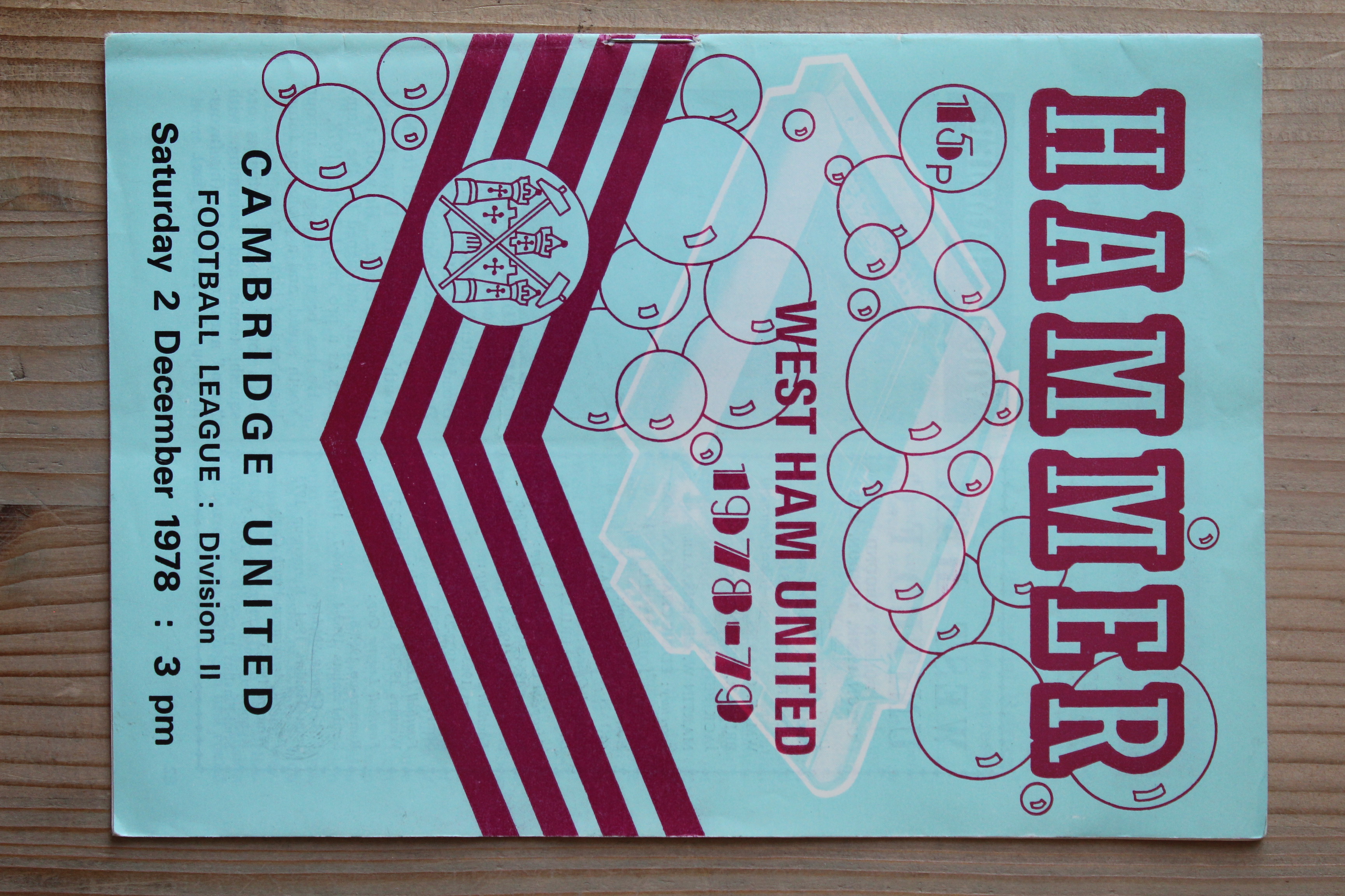 West Ham United FC v Cambridge United FC