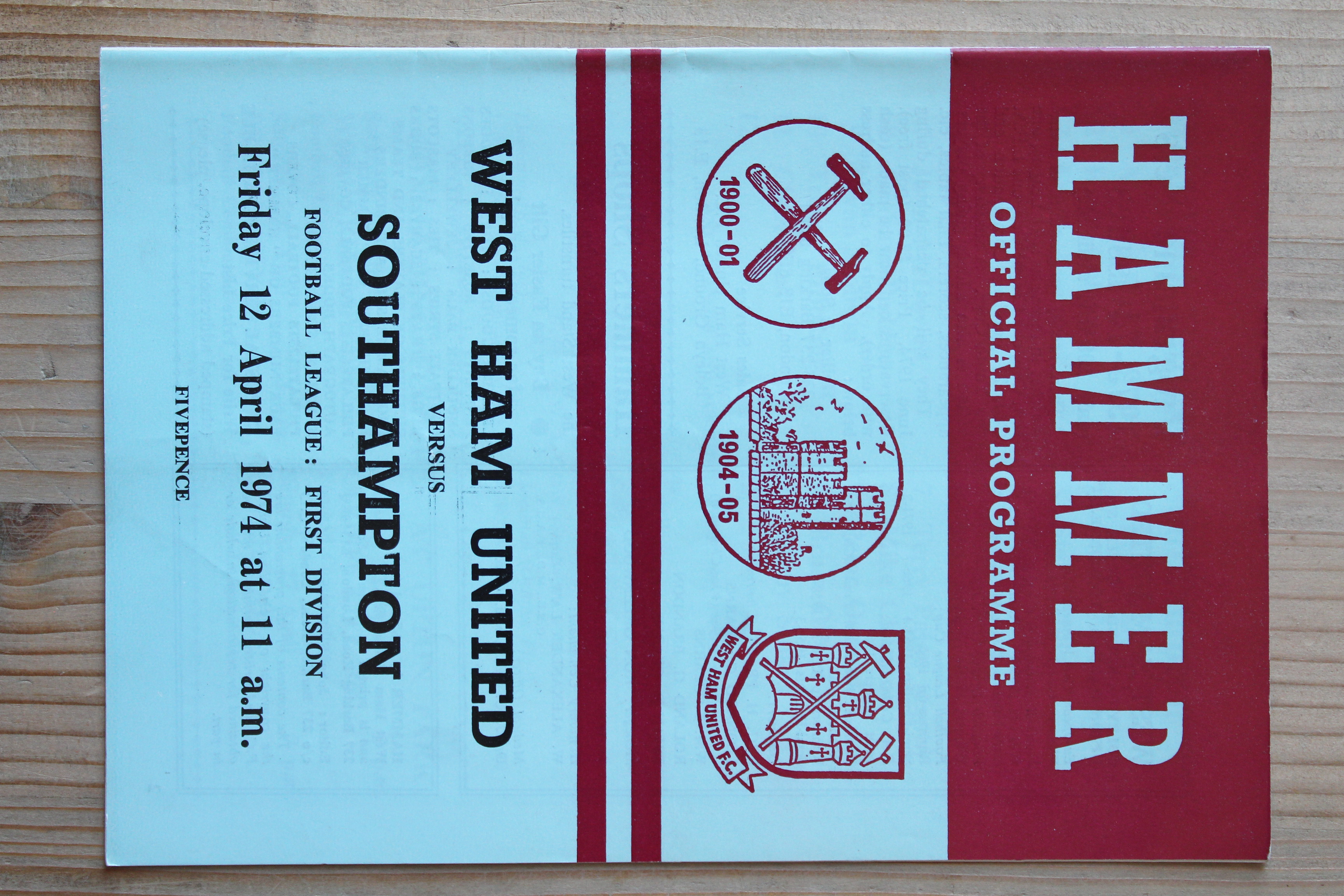 West Ham United FC v Southampton FC