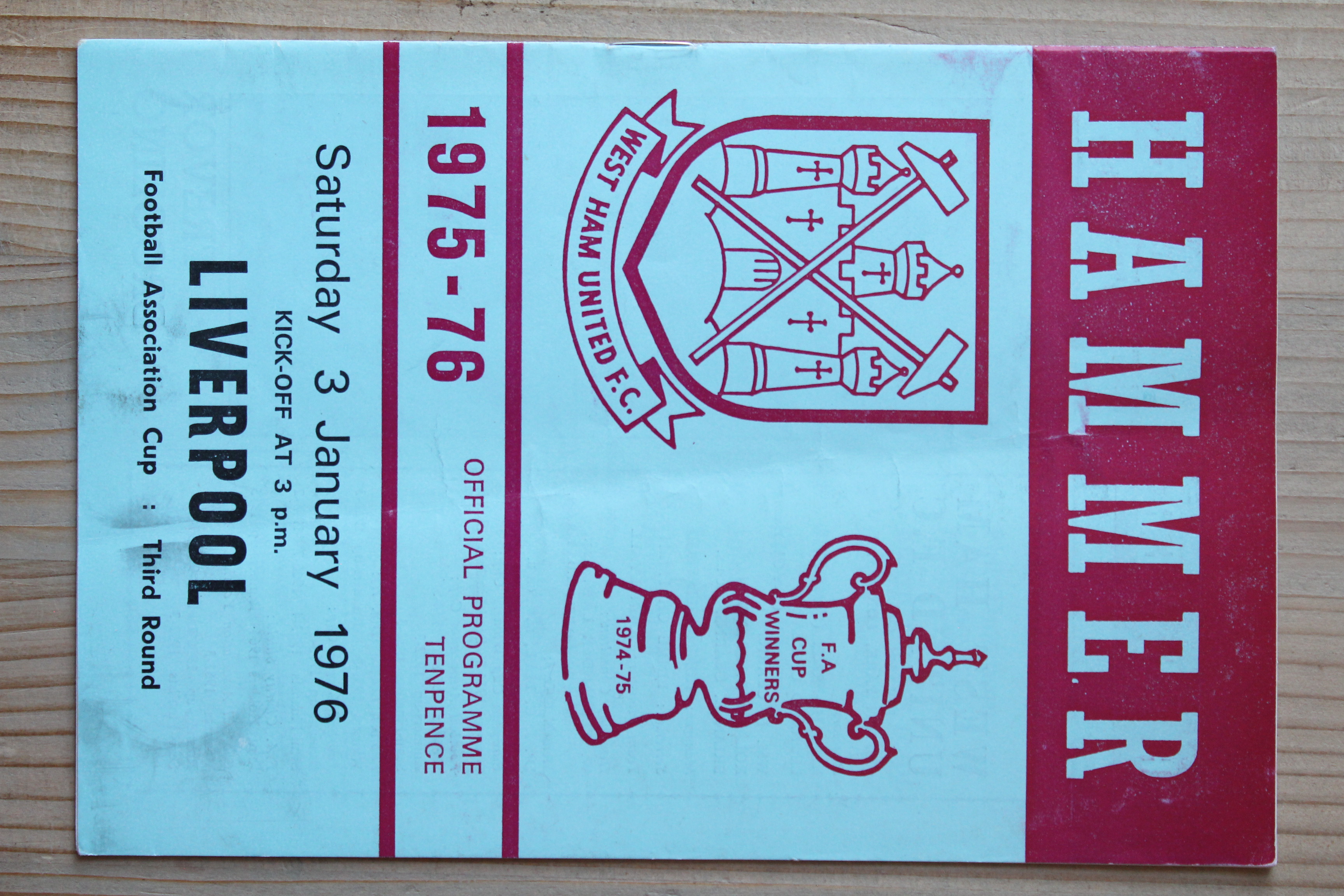 West Ham United FC v Liverpool FC
