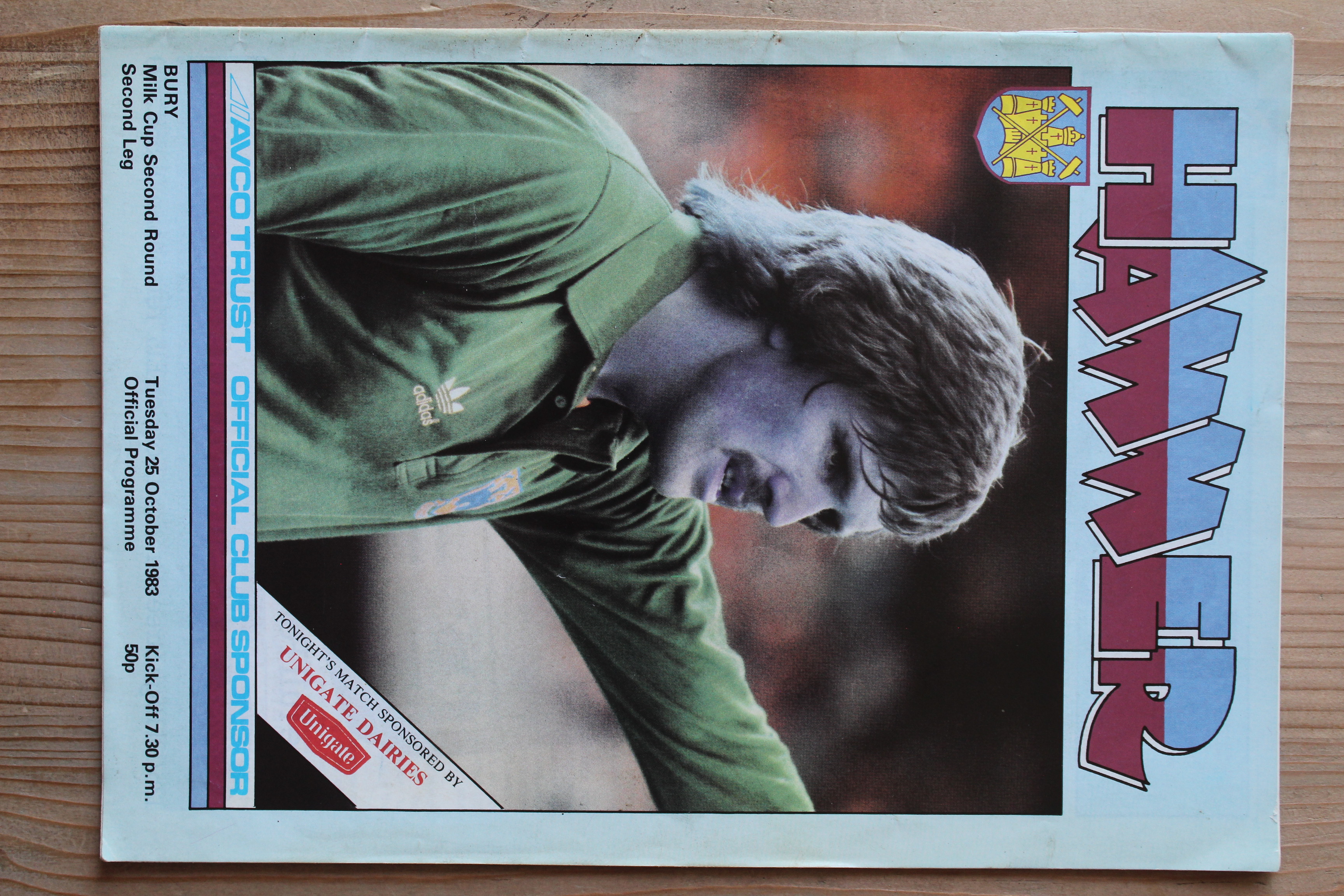 West Ham United FC v Bury FC